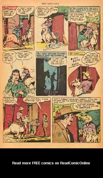 Read online Ken Maynard Western comic -  Issue #6 - 18