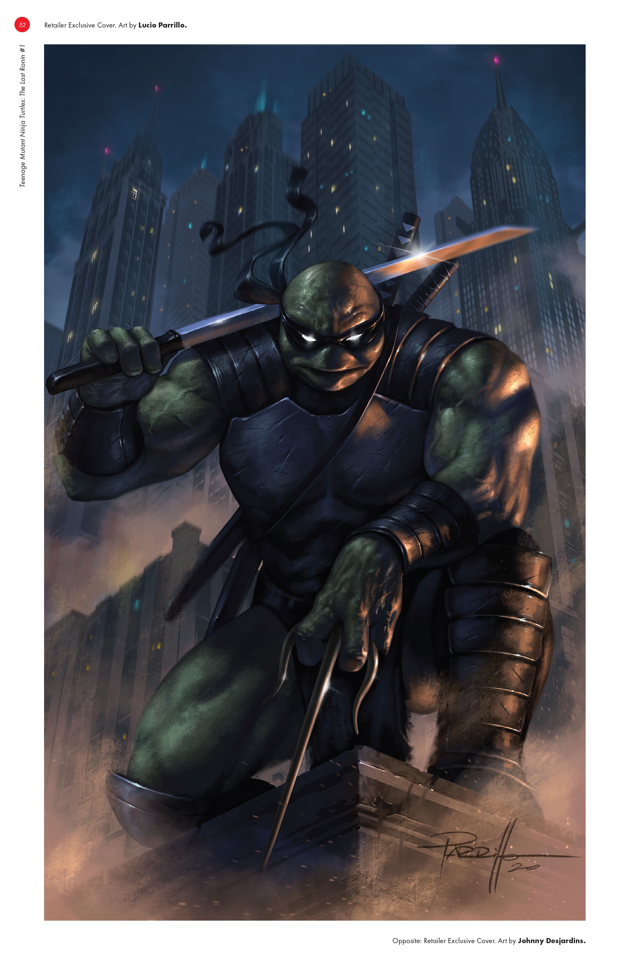 Read online Teenage Mutant Ninja Turtles: The Last Ronin - The Covers comic -  Issue # TPB (Part 1) - 50
