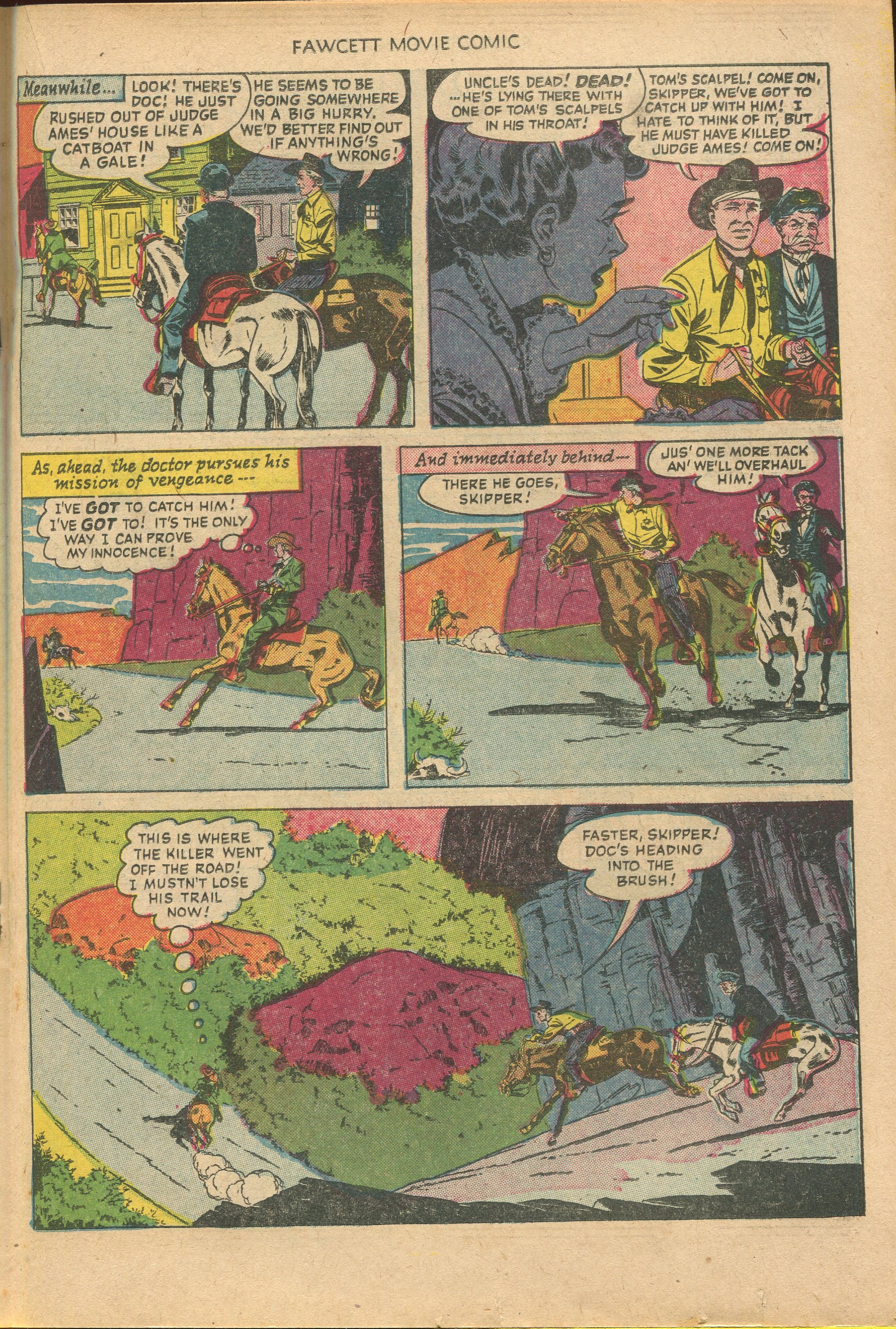 Read online Fawcett Movie Comic comic -  Issue #9 - 19