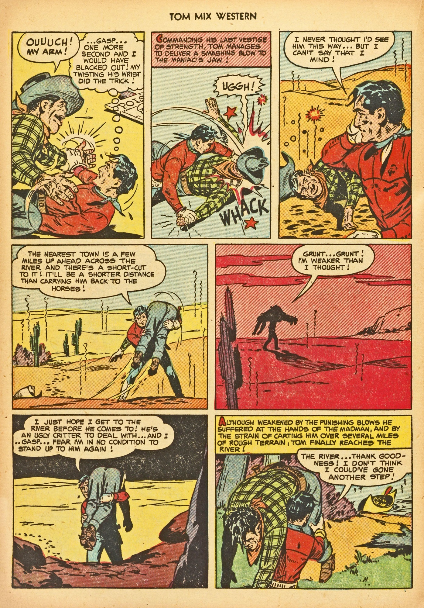 Read online Tom Mix Western (1948) comic -  Issue #59 - 20