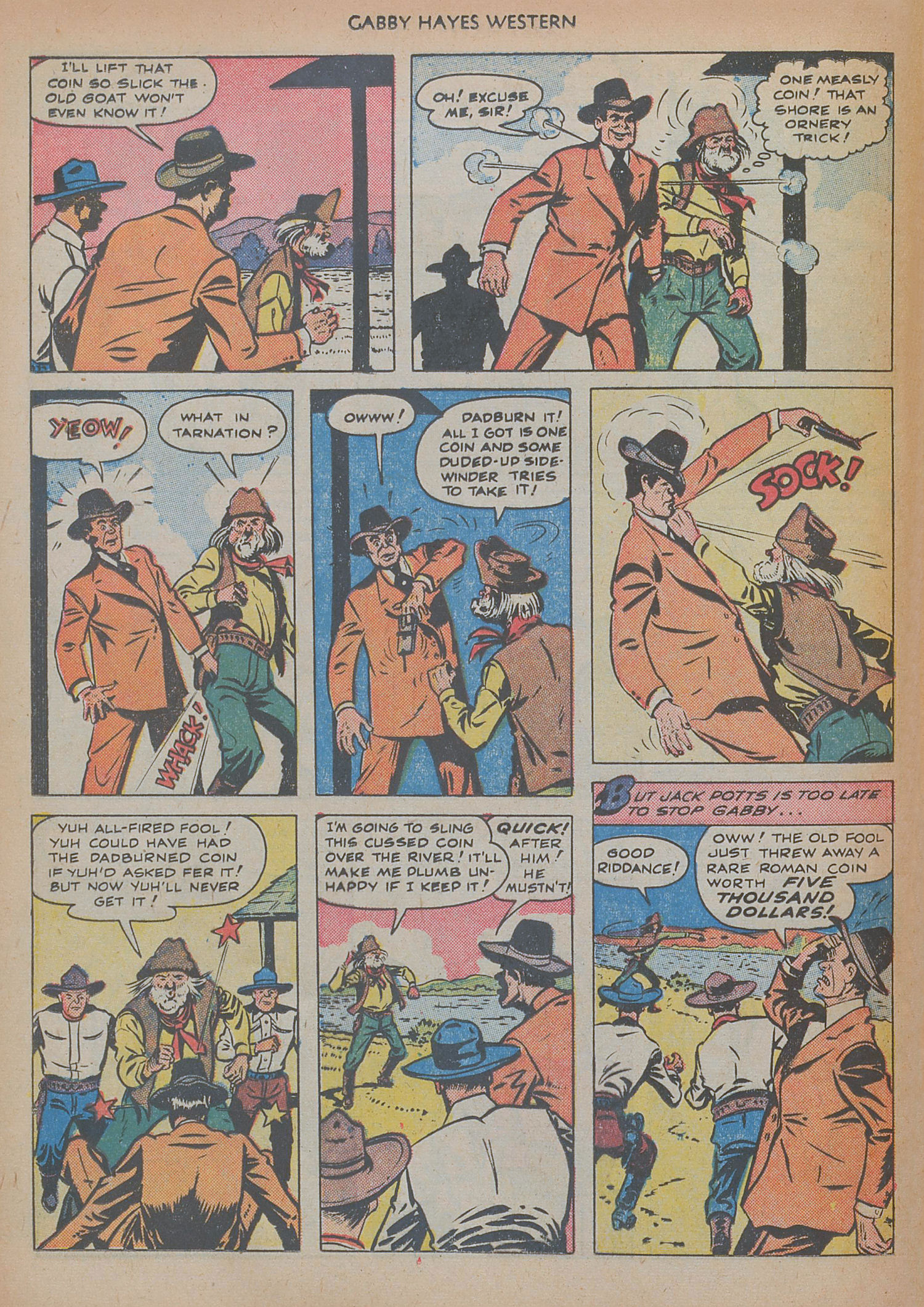 Read online Gabby Hayes Western comic -  Issue #22 - 28