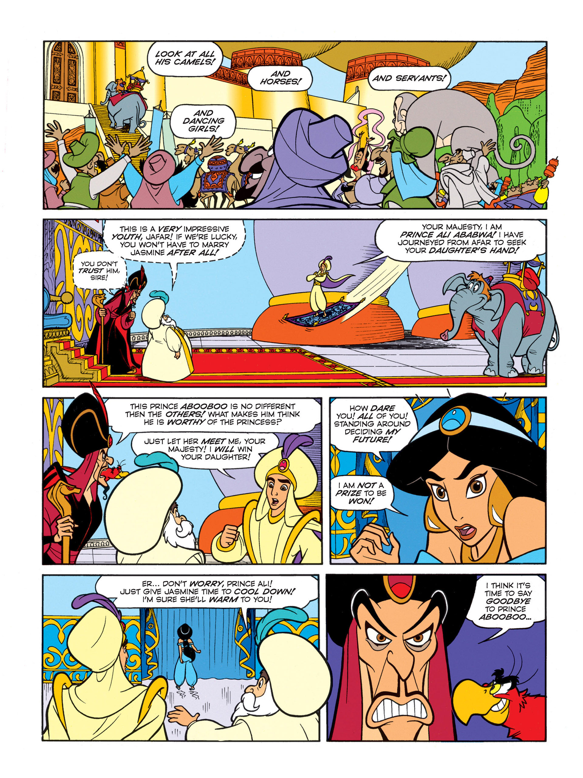 Read online Disney's Aladdin - The Official Movie Adaptation comic -  Issue # Full - 28