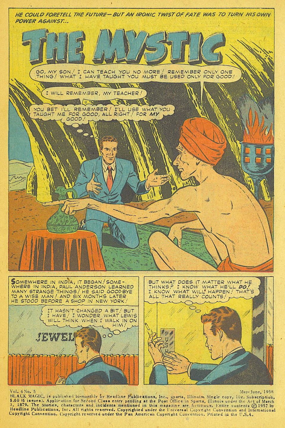 Read online Black Magic (1950) comic -  Issue #38 - 2