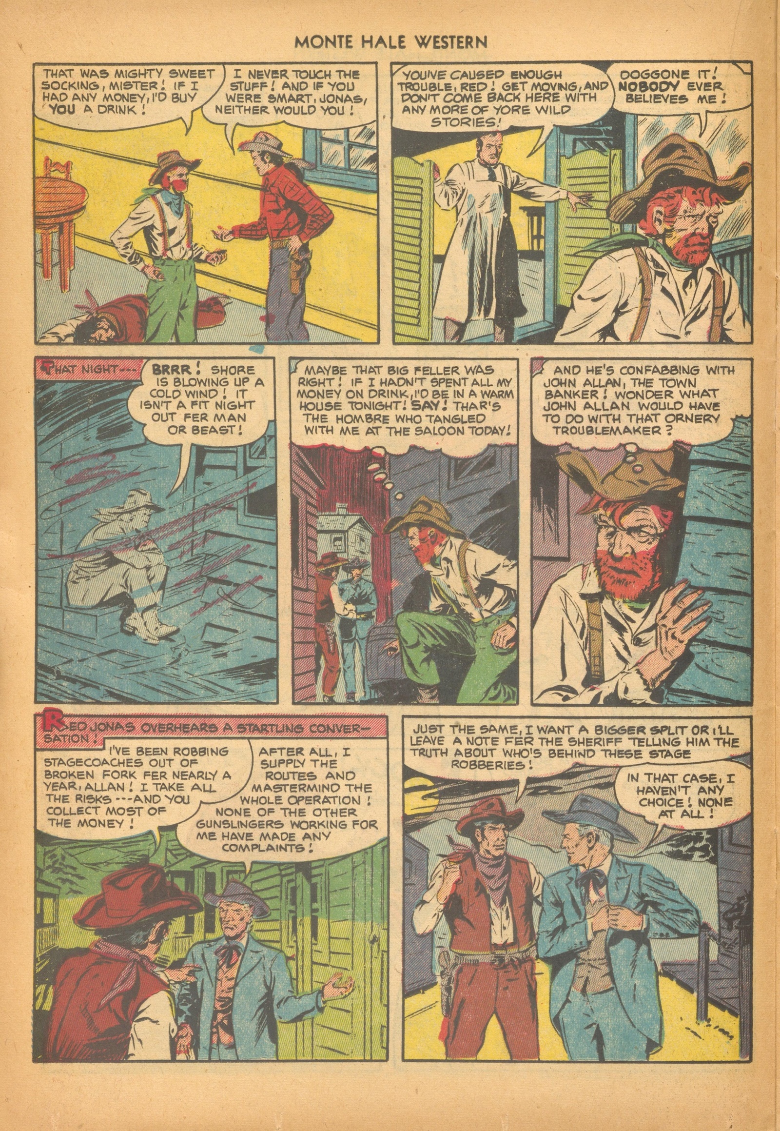 Read online Monte Hale Western comic -  Issue #75 - 16
