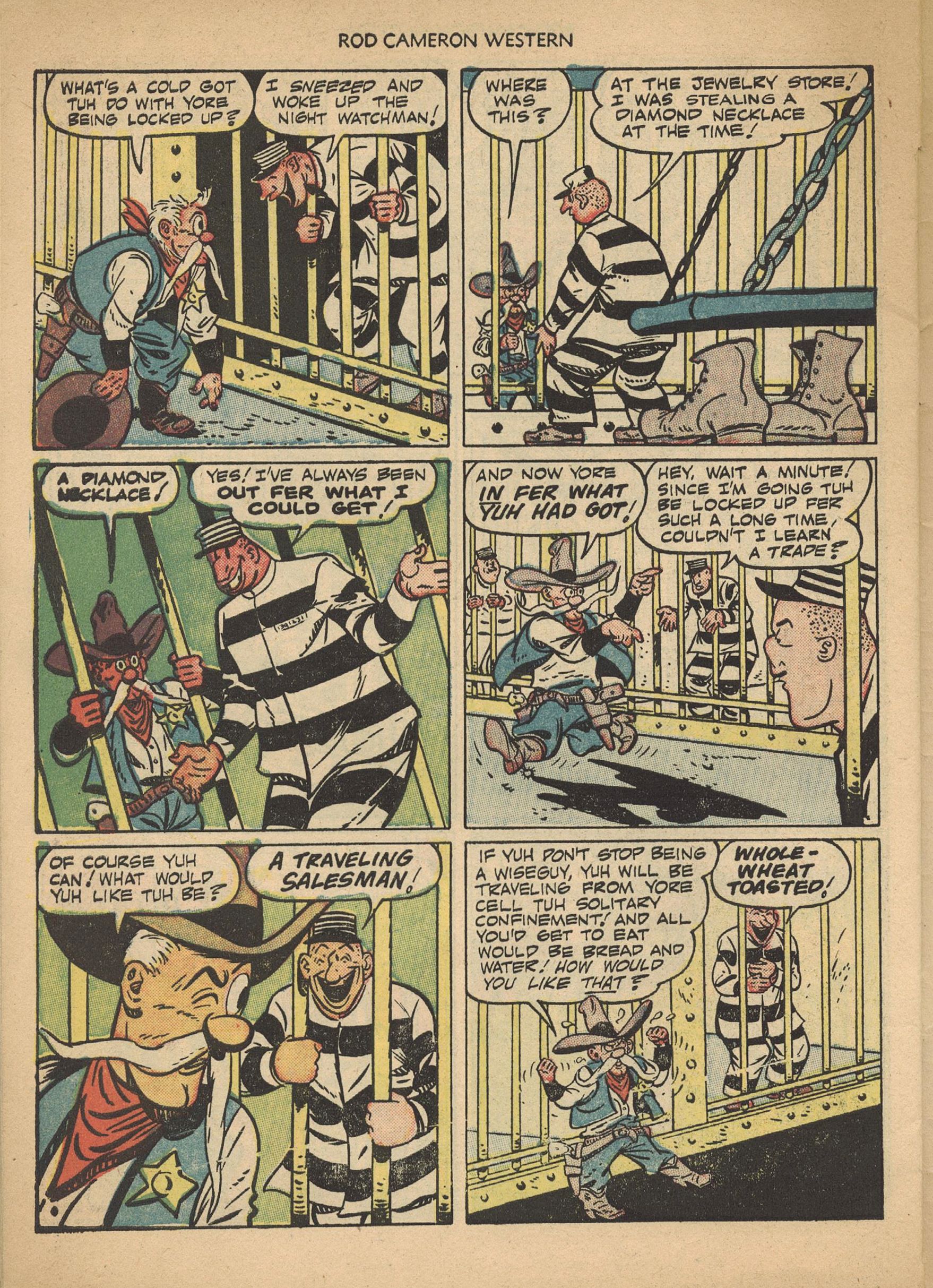 Read online Rod Cameron Western comic -  Issue #1 - 30