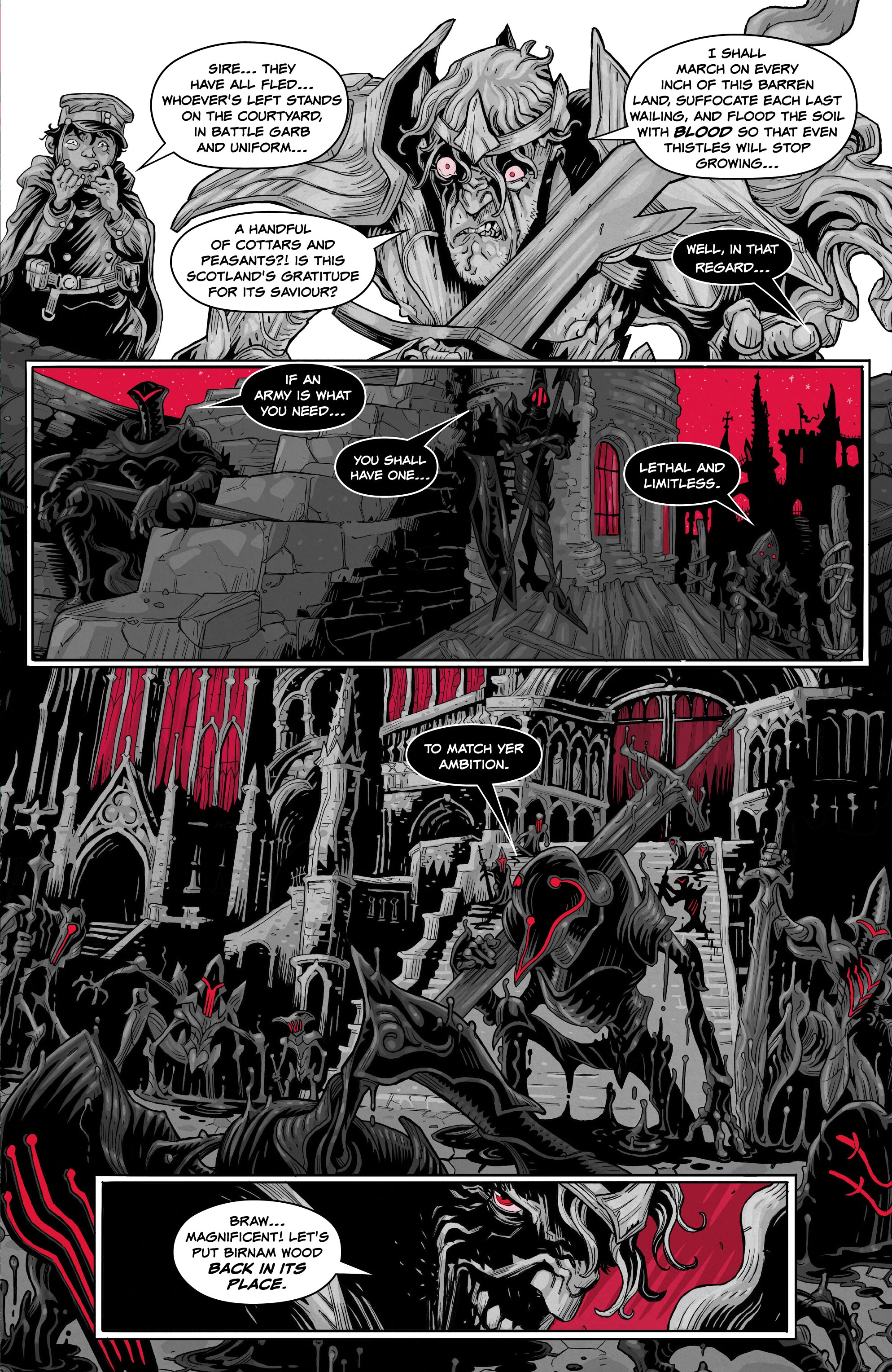 Read online Macbeth: A Tale of Horror comic -  Issue # TPB - 76