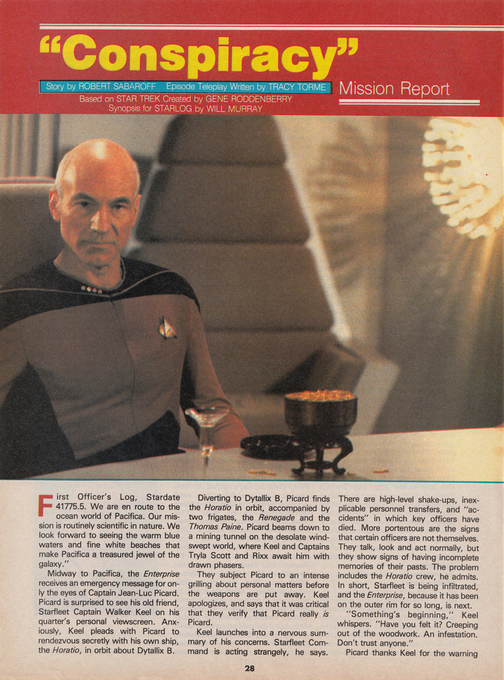 Read online Star Trek The Next Generation (1990) comic -  Issue #9 - 28