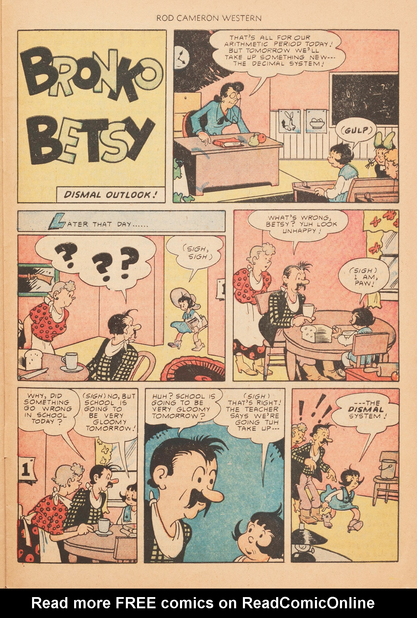 Read online Rod Cameron Western comic -  Issue #5 - 29