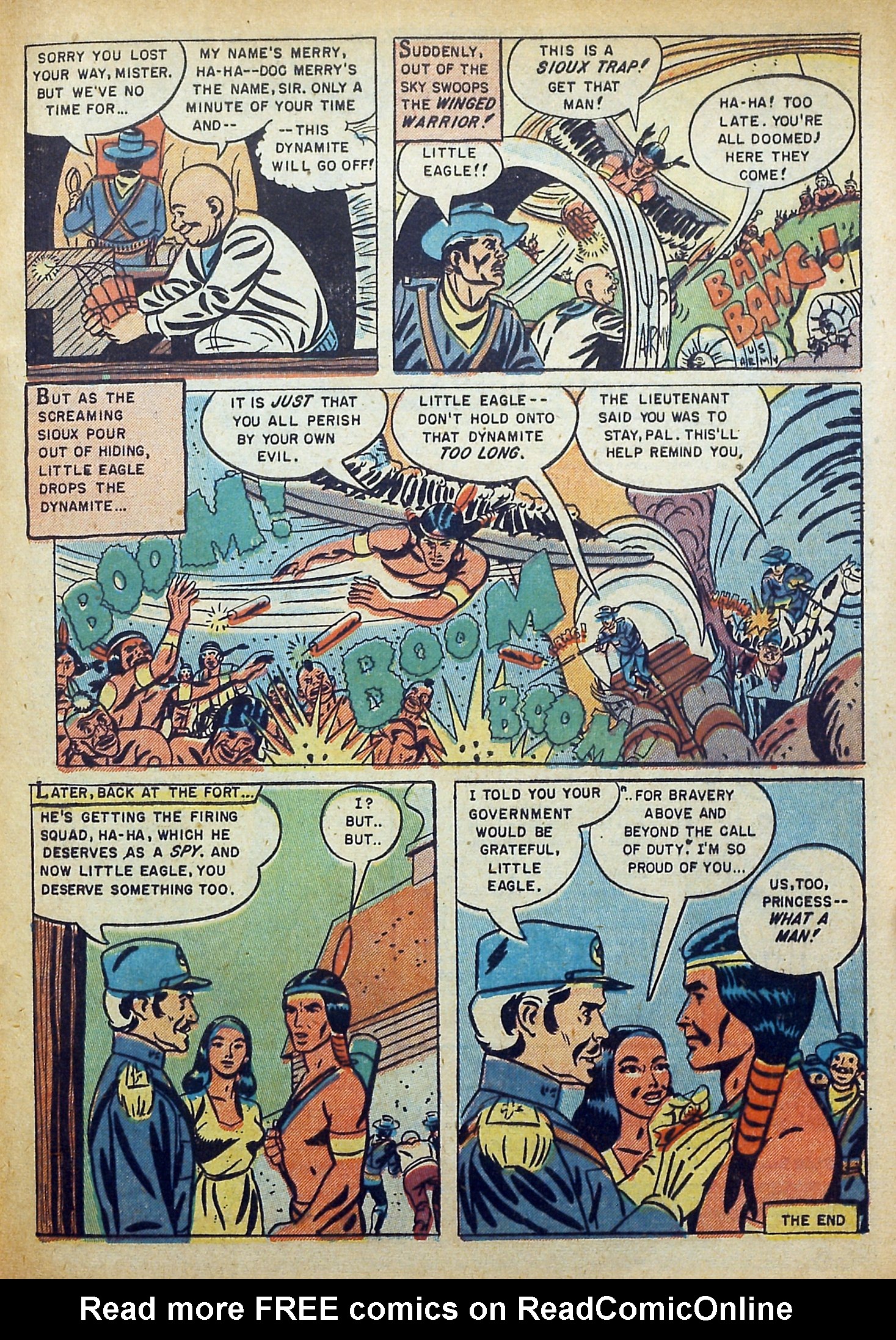 Read online Indian Fighter comic -  Issue #9 - 33