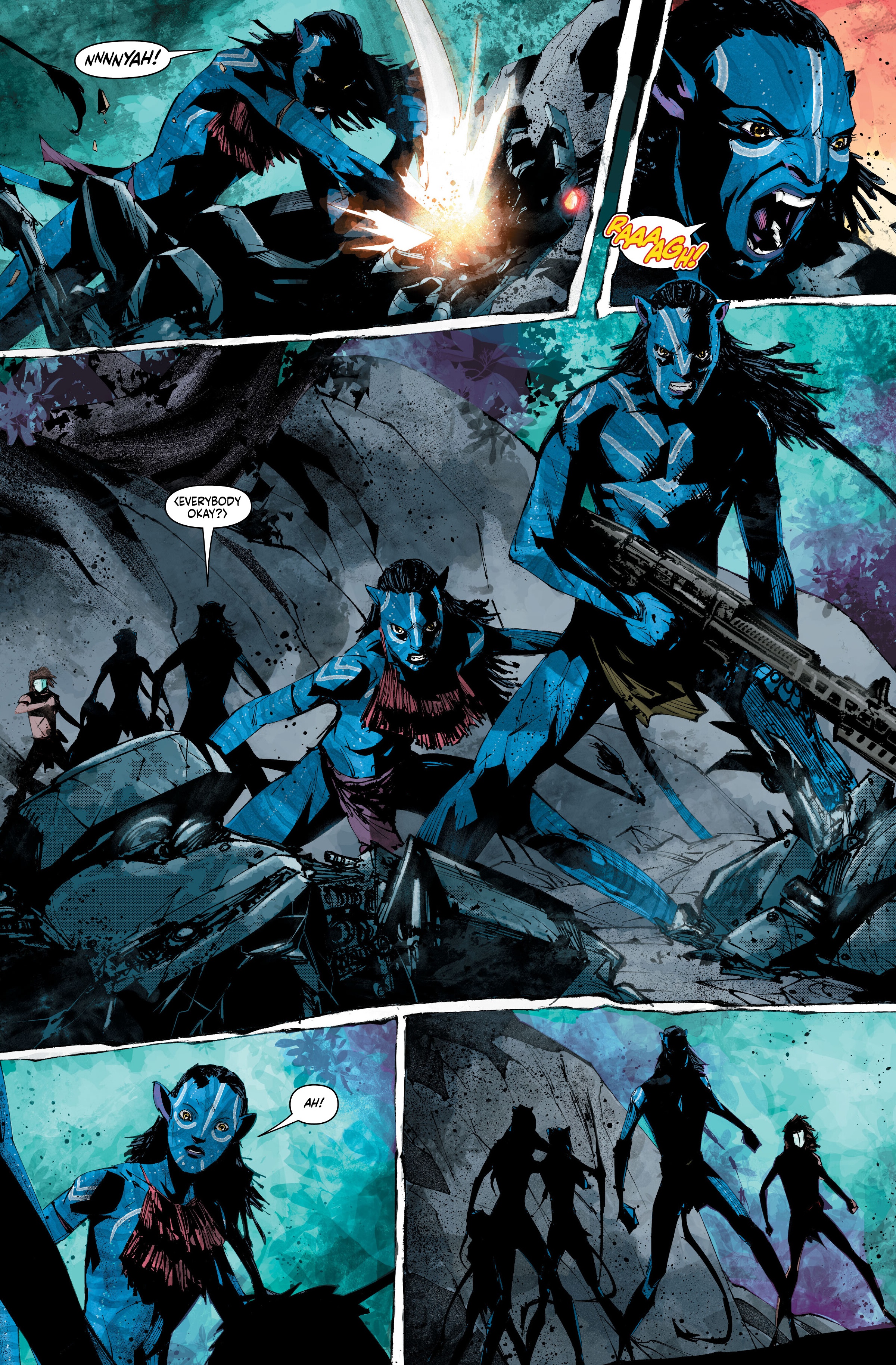 Read online Avatar: The High Ground comic -  Issue # _Library Edition (Part 3) - 9