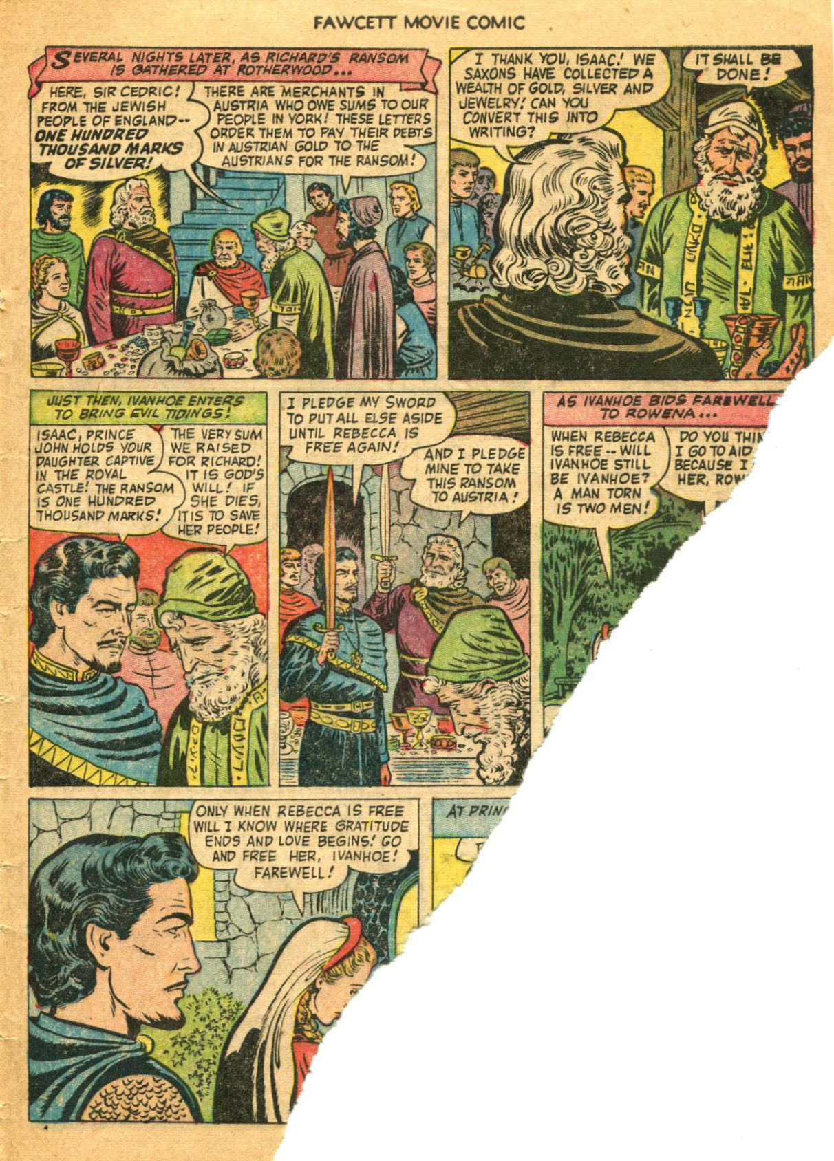 Read online Fawcett Movie Comic comic -  Issue #20 - 26