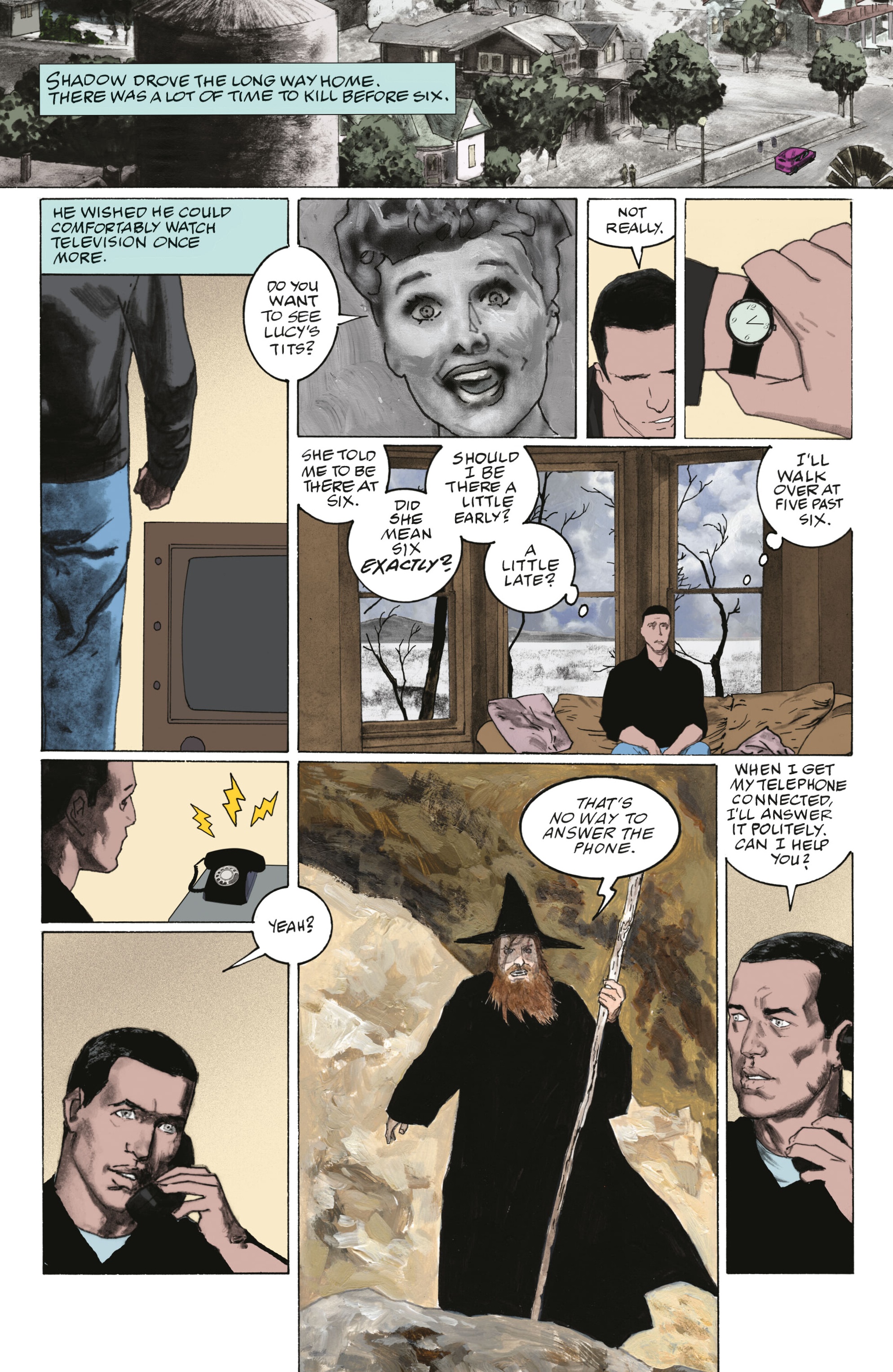Read online The Complete American Gods comic -  Issue # TPB (Part 5) - 3