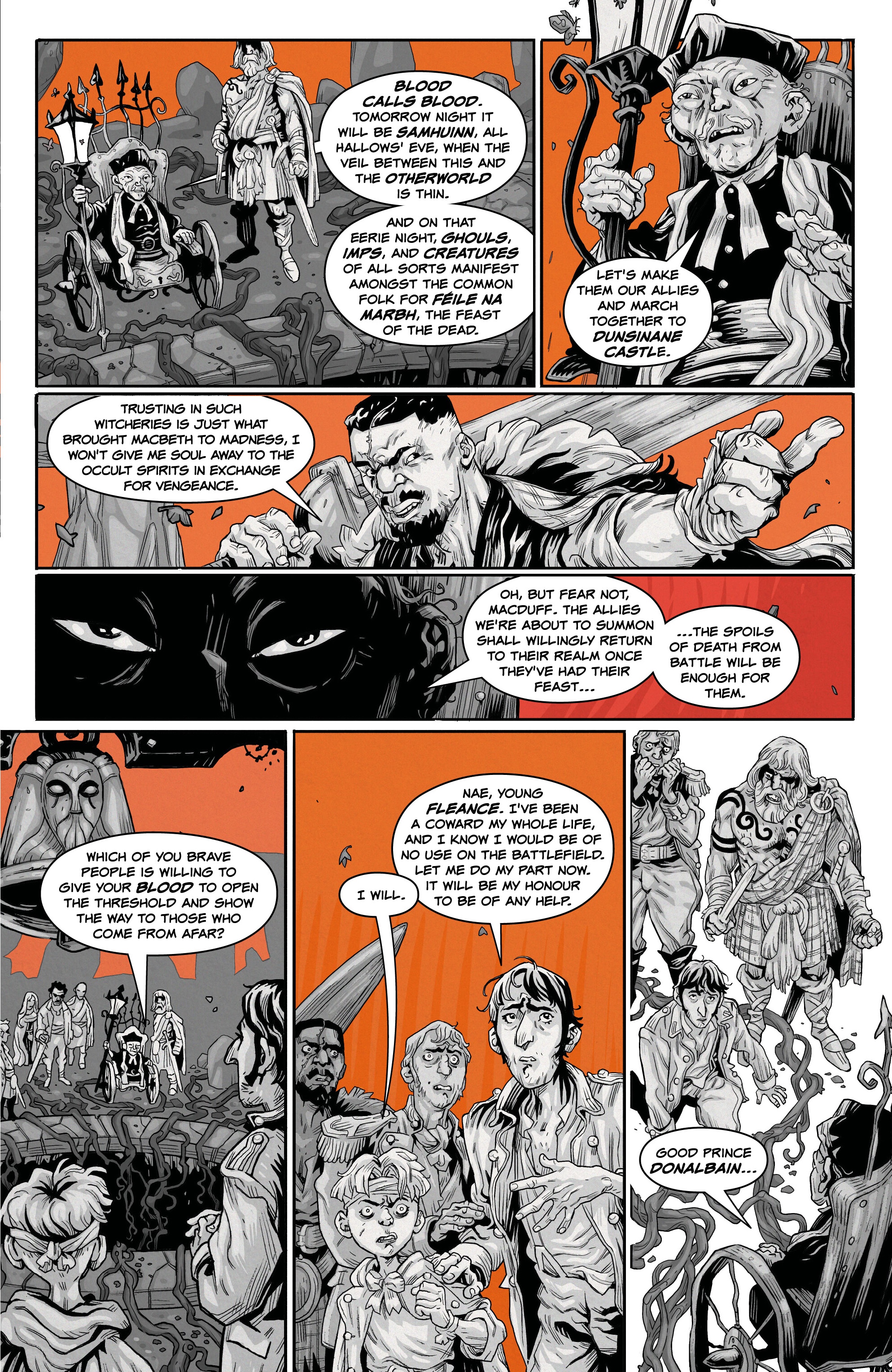 Read online Macbeth: A Tale of Horror comic -  Issue # TPB - 60