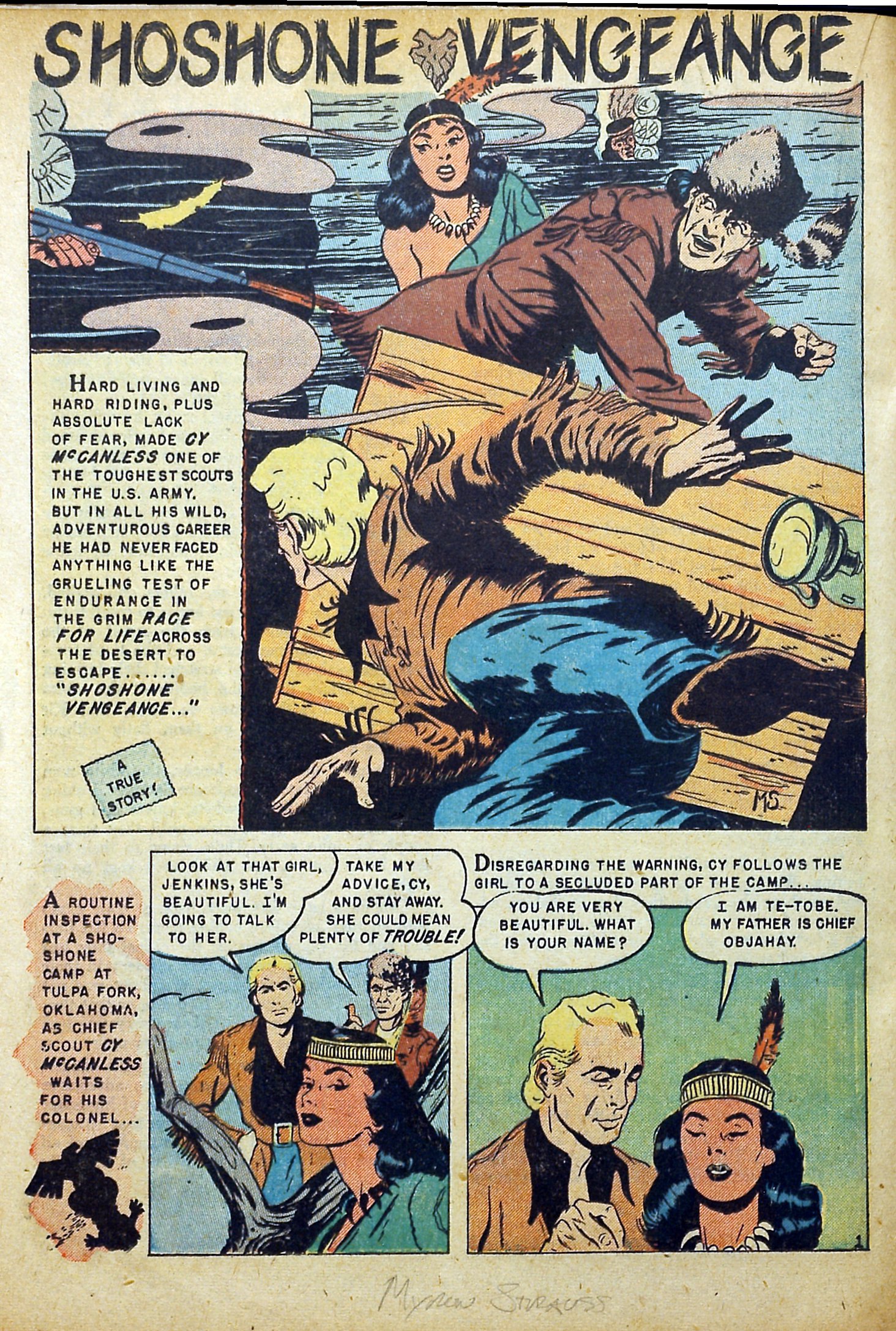 Read online Indian Fighter comic -  Issue #9 - 20