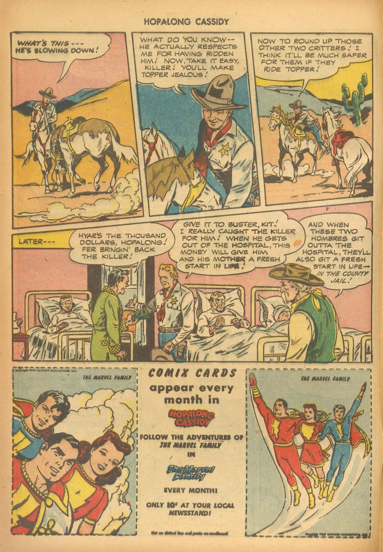 Read online Hopalong Cassidy comic -  Issue #12 - 12