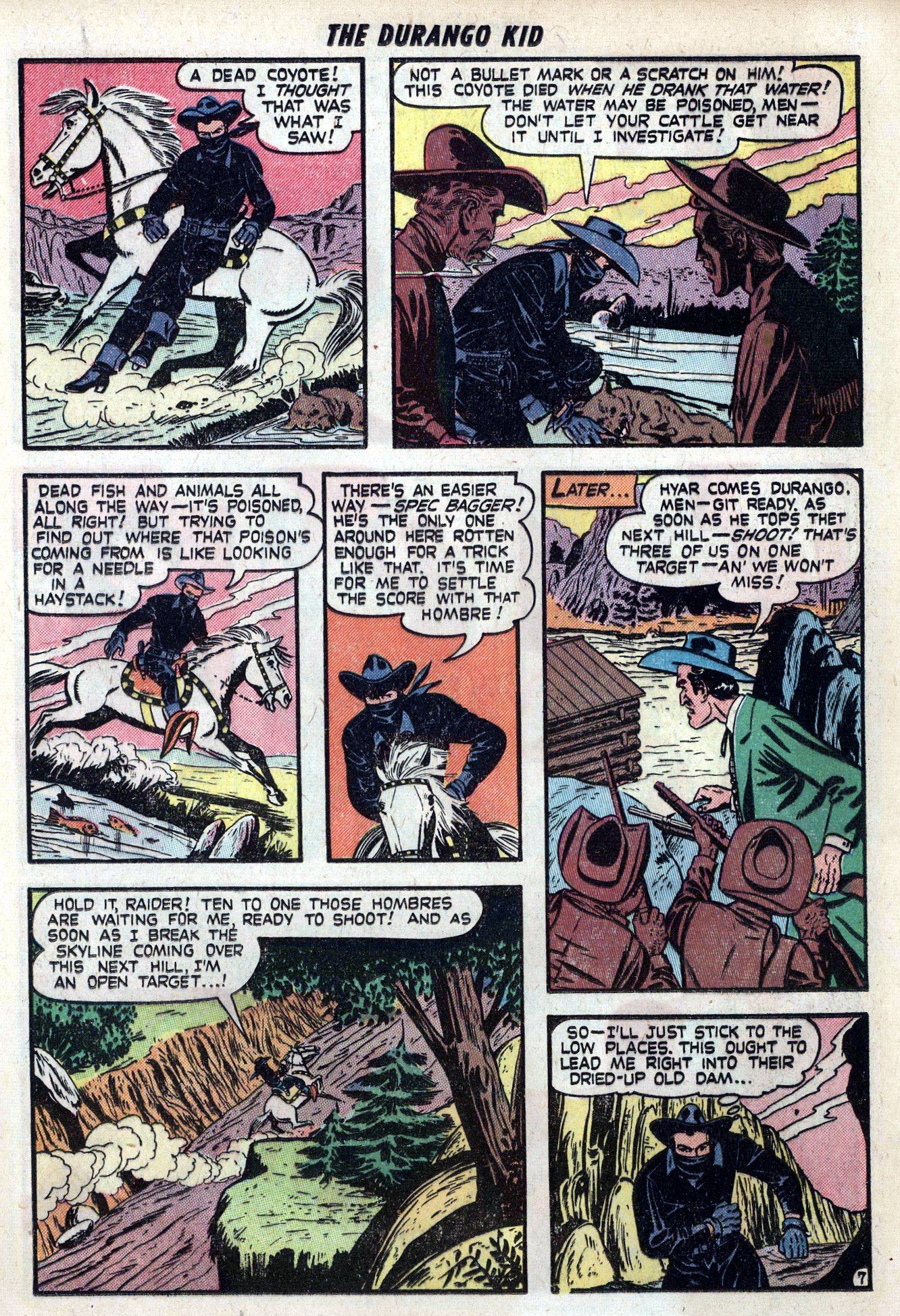 Read online Charles Starrett as The Durango Kid comic -  Issue #9 - 17