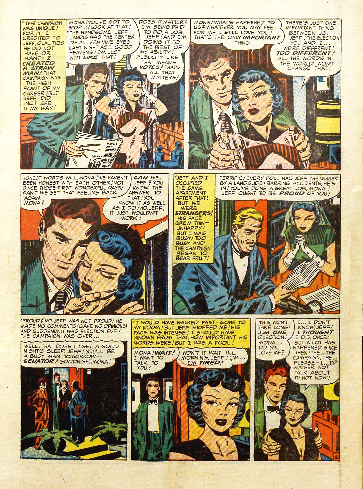 Read online Young Love (1949) comic -  Issue #11 - 15