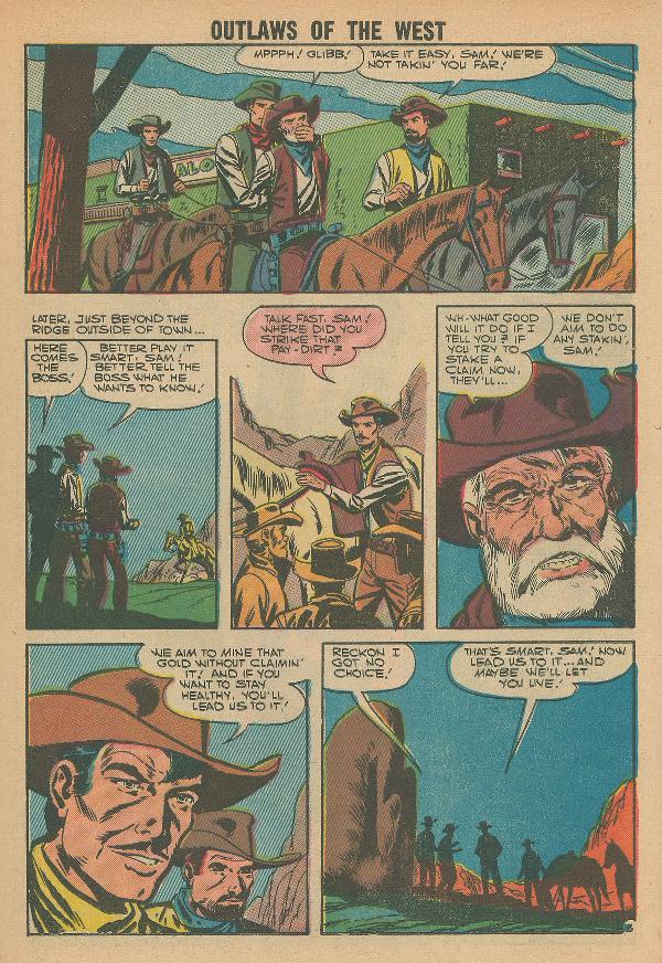 Read online Outlaws of the West comic -  Issue #11 - 12