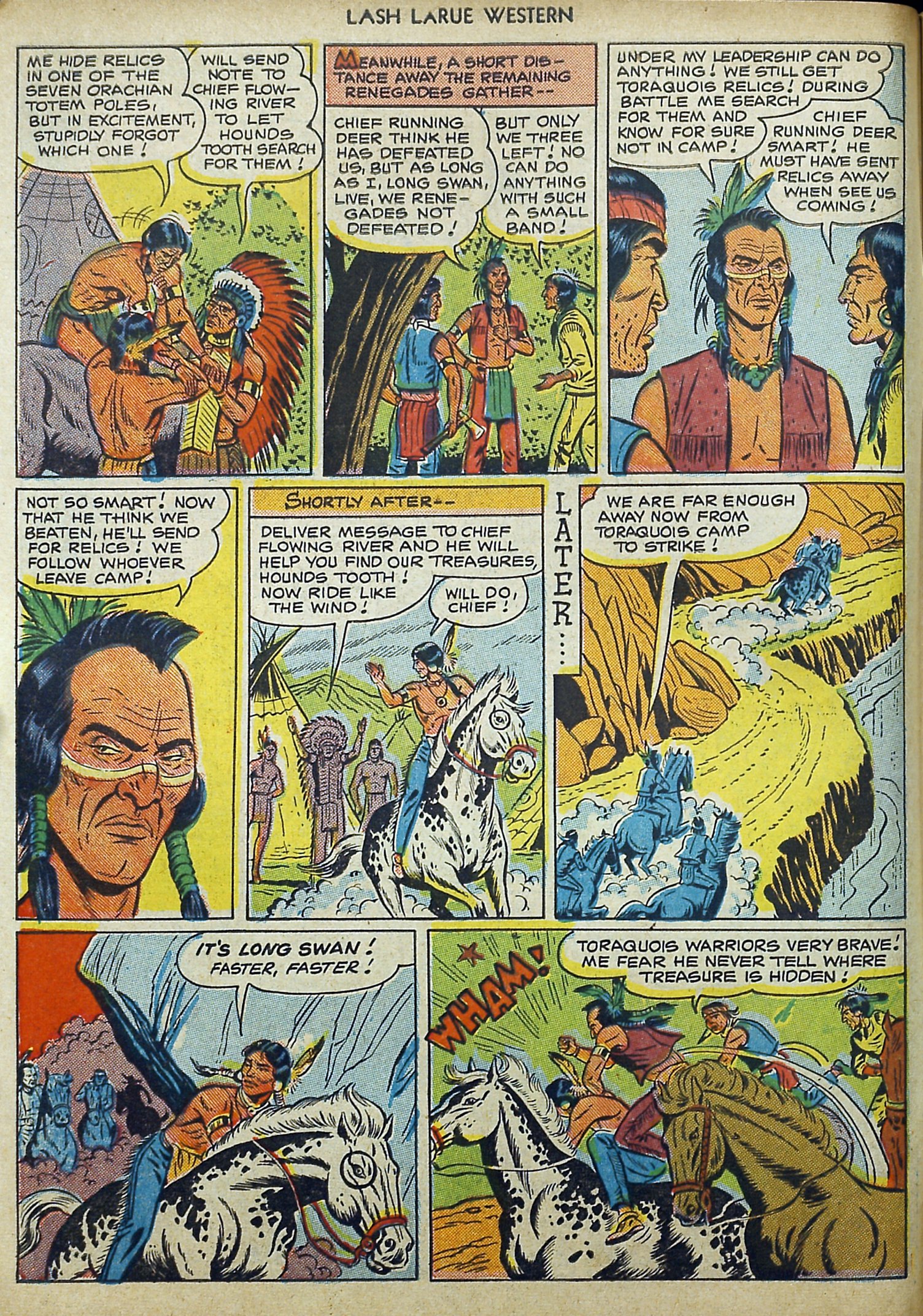 Read online Lash Larue Western (1949) comic -  Issue #11 - 6