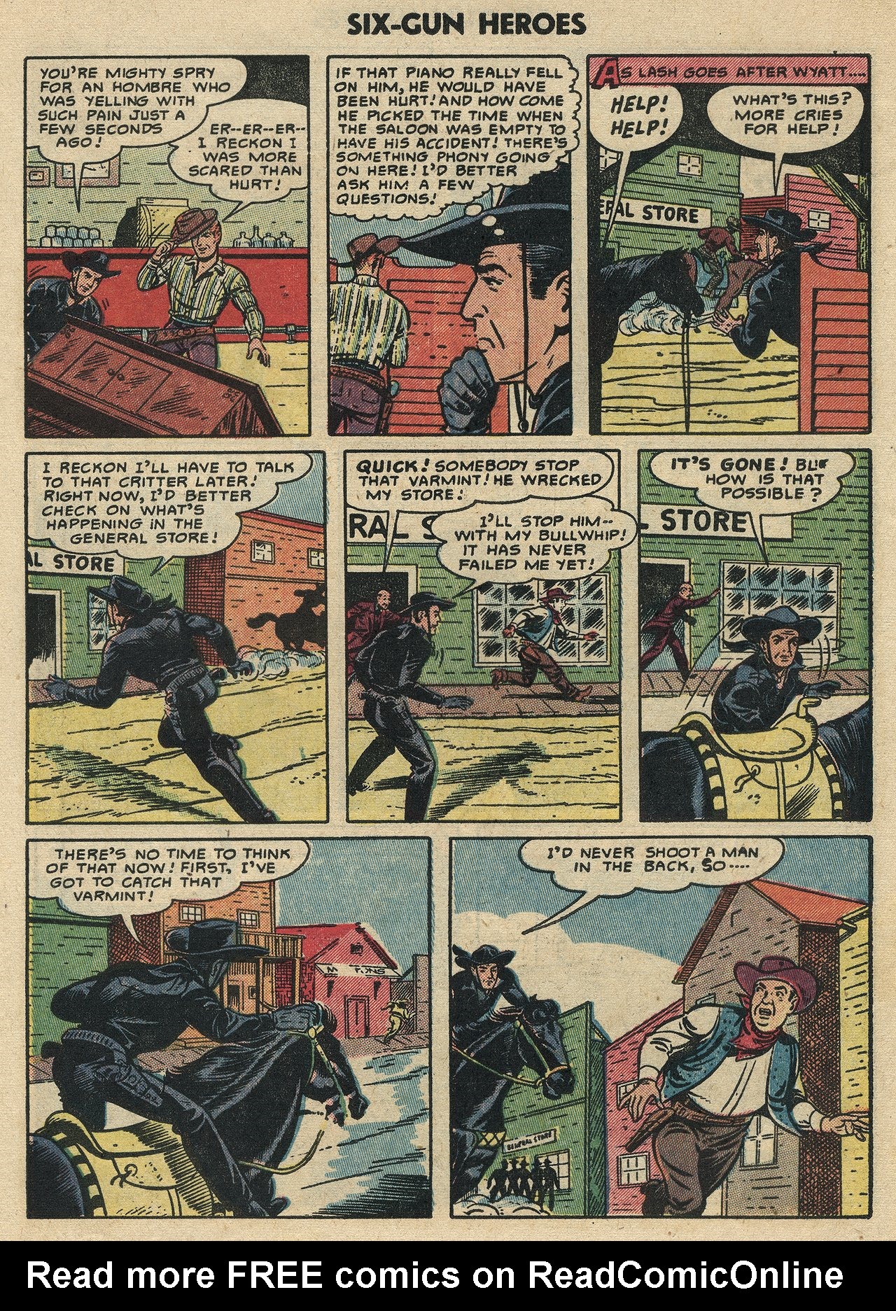 Read online Six-Gun Heroes comic -  Issue #27 - 6