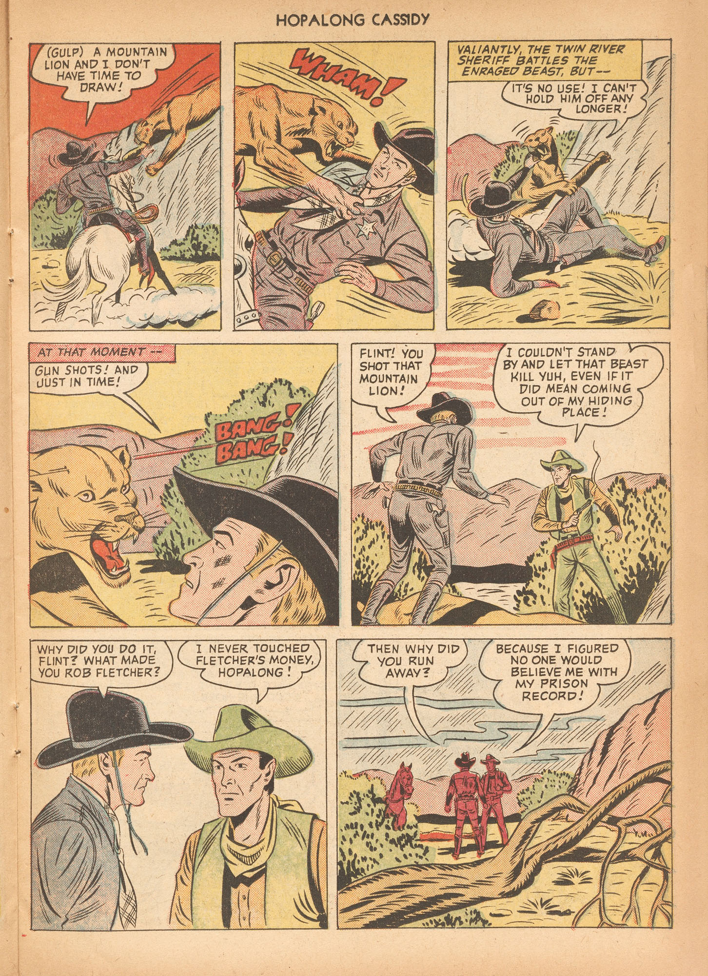 Read online Hopalong Cassidy comic -  Issue #56 - 23