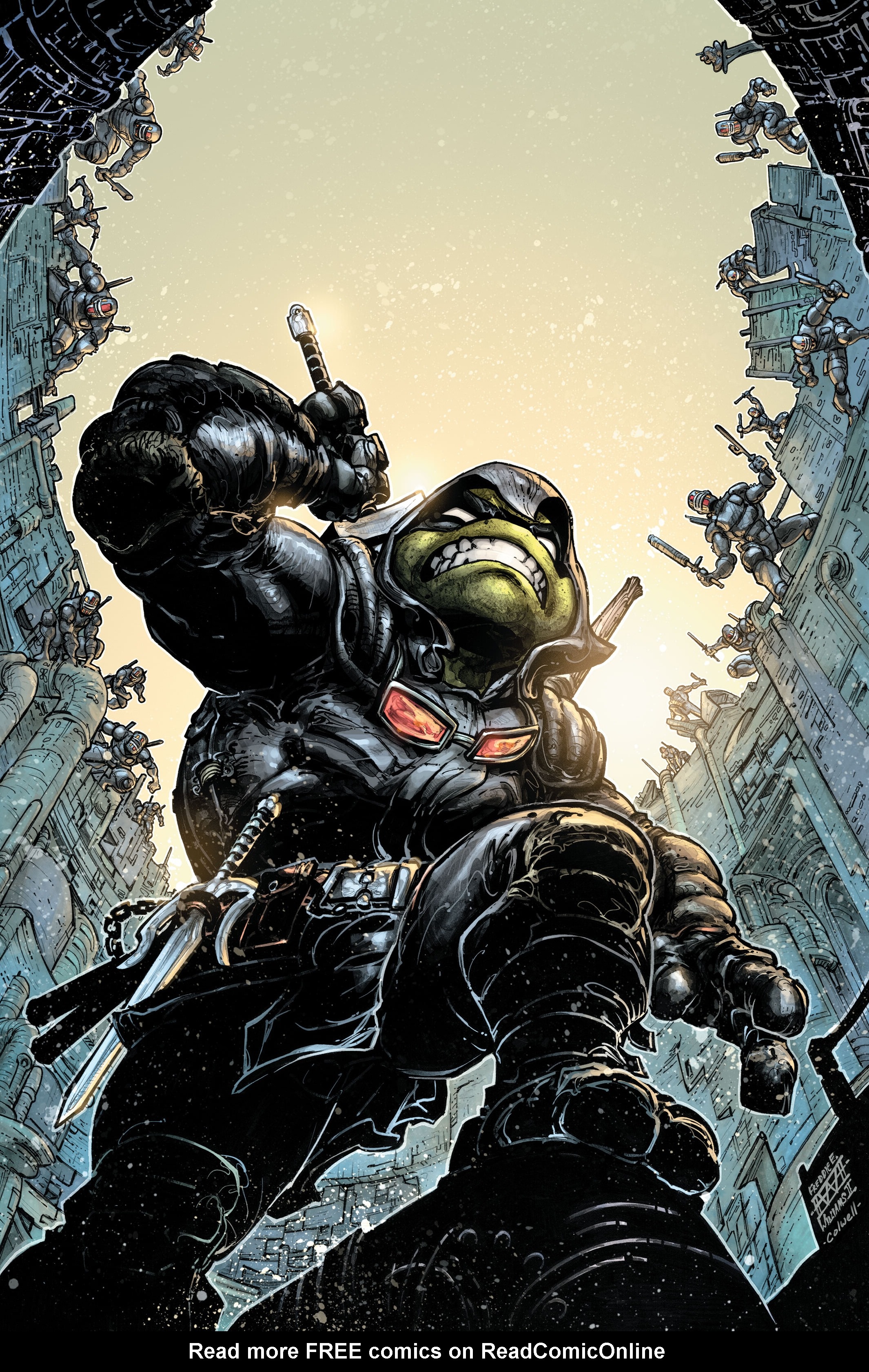 Read online Teenage Mutant Ninja Turtles: The Last Ronin - The Covers comic -  Issue # TPB (Part 1) - 88