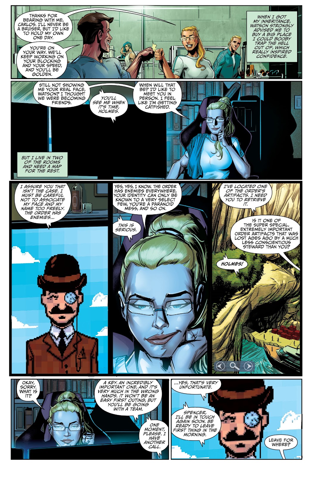 Holmes & Houdini issue 1 - Page 13
