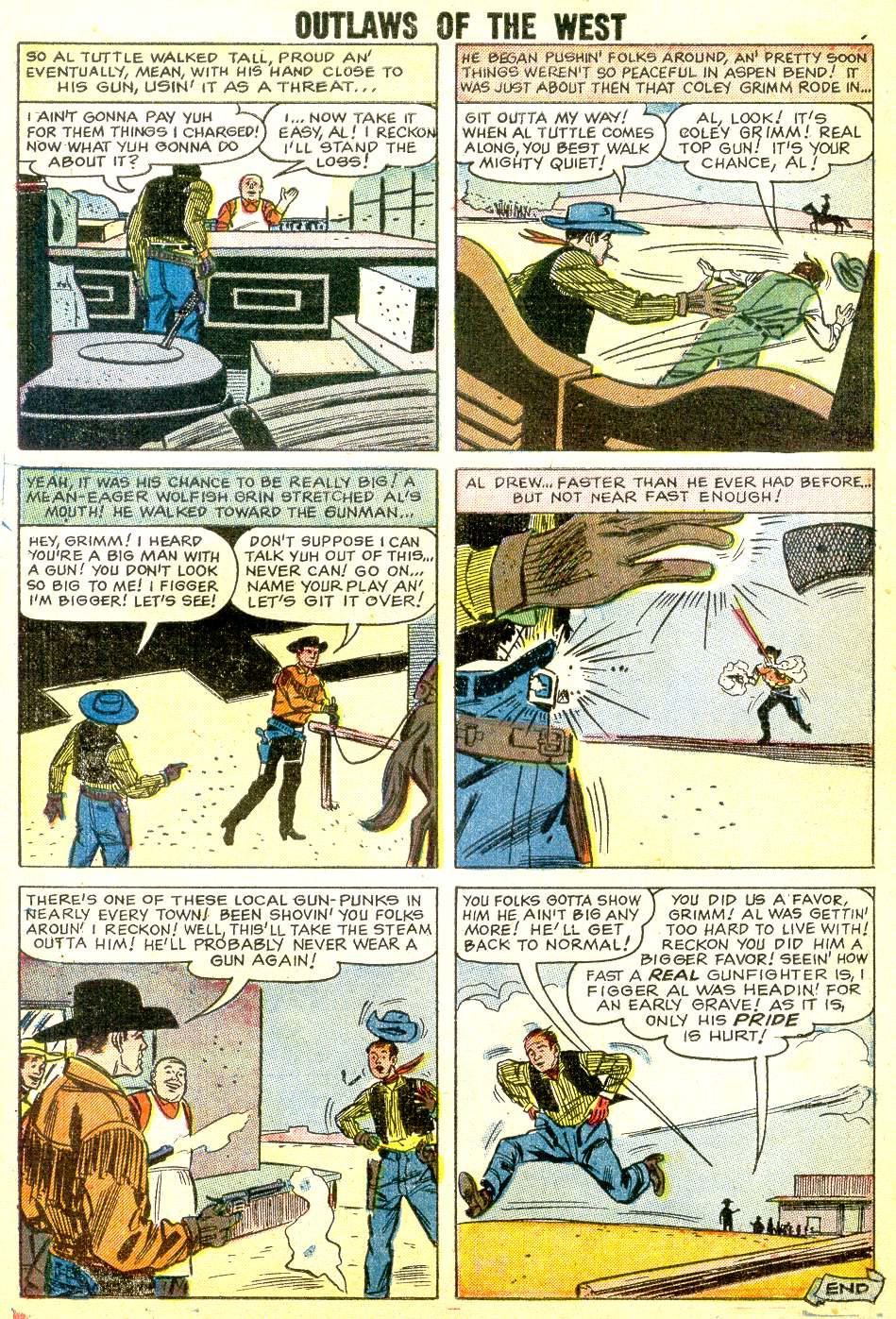 Read online Outlaws of the West comic -  Issue #15 - 12