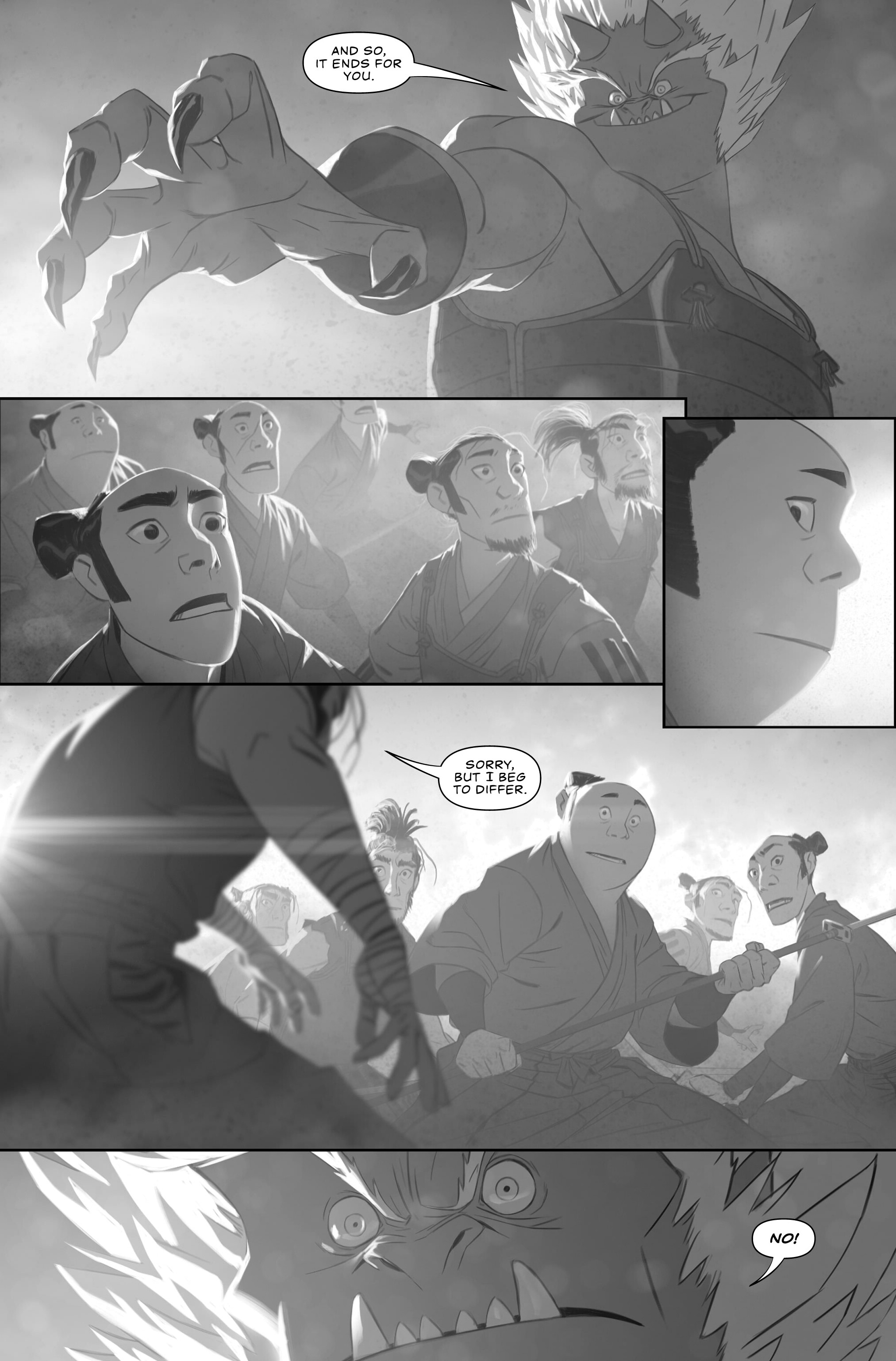 Read online Issunboshi: A Graphic Novel comic -  Issue # TPB (Part 2) - 45