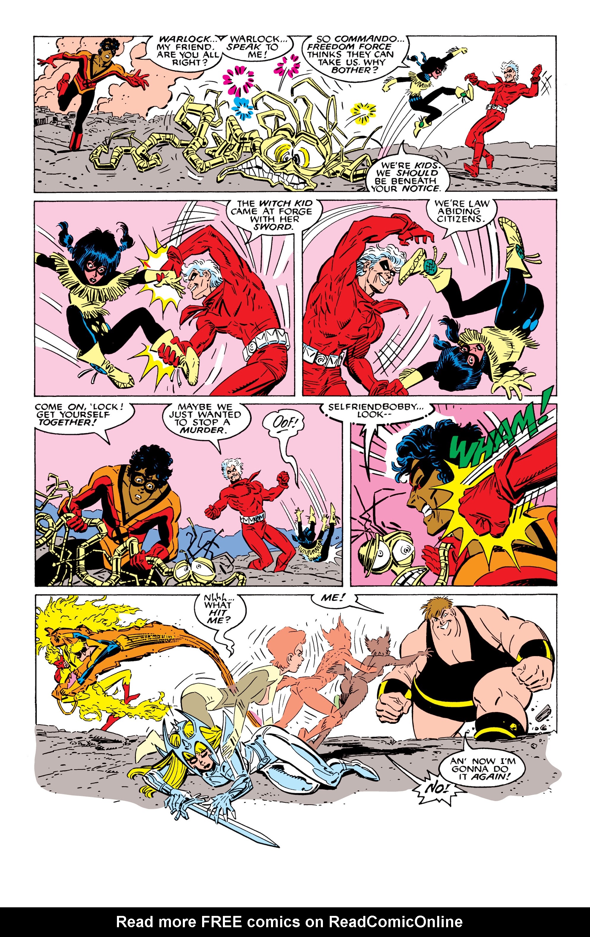 Read online The New Mutants comic -  Issue # _Omnibus 3 (Part 4) - 4
