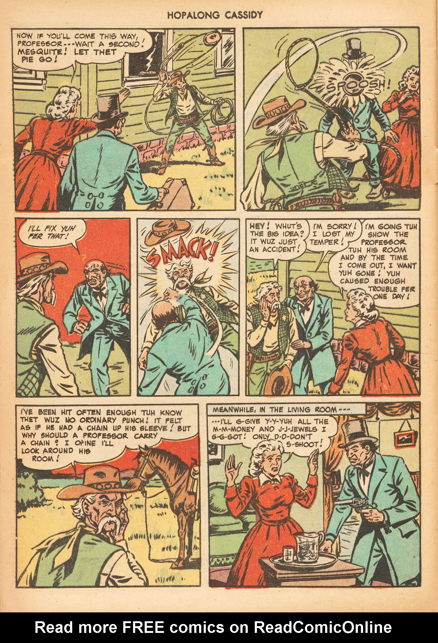 Read online Hopalong Cassidy comic -  Issue #33 - 36