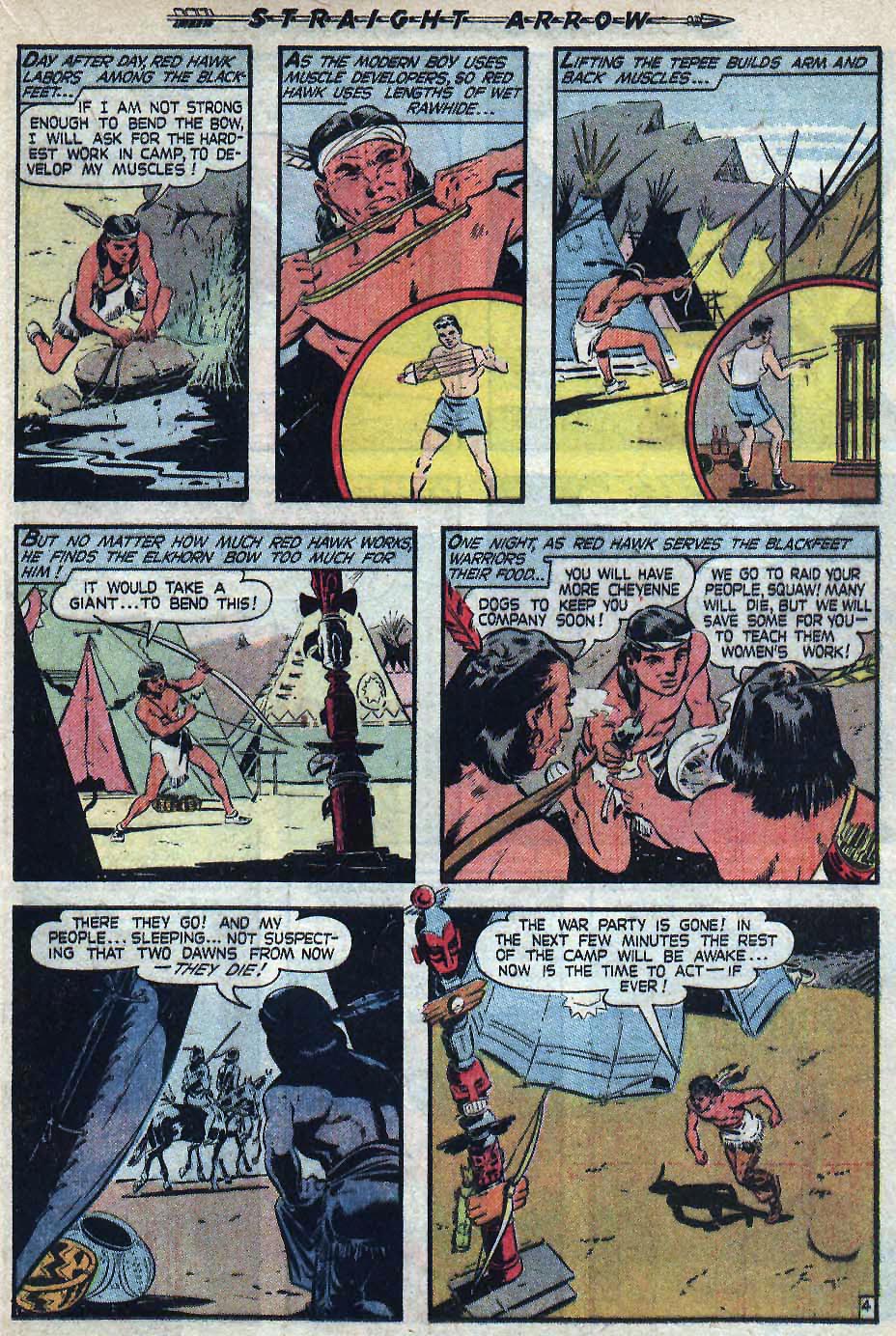Read online Straight Arrow comic -  Issue #6 - 22