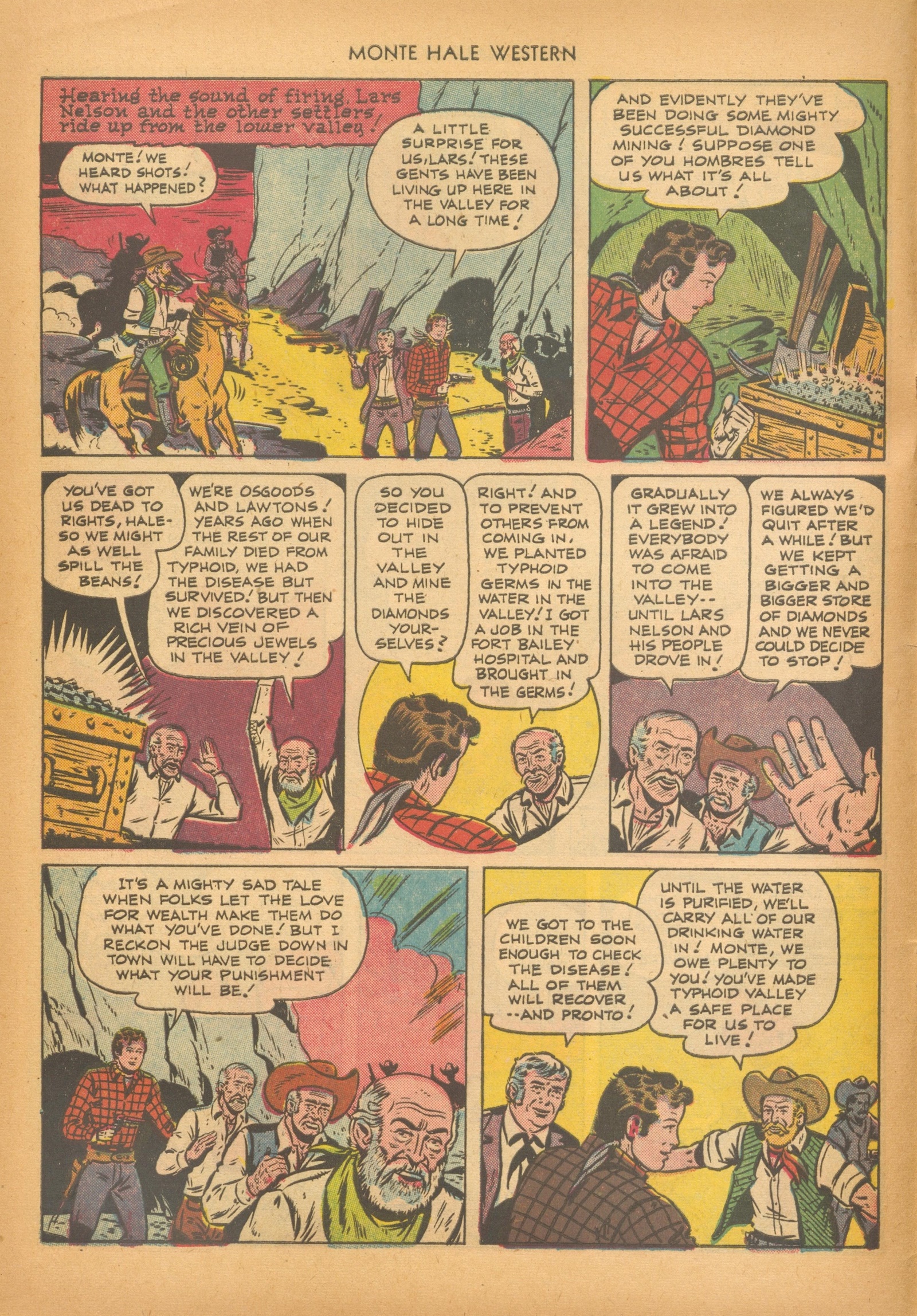Read online Monte Hale Western comic -  Issue #74 - 8