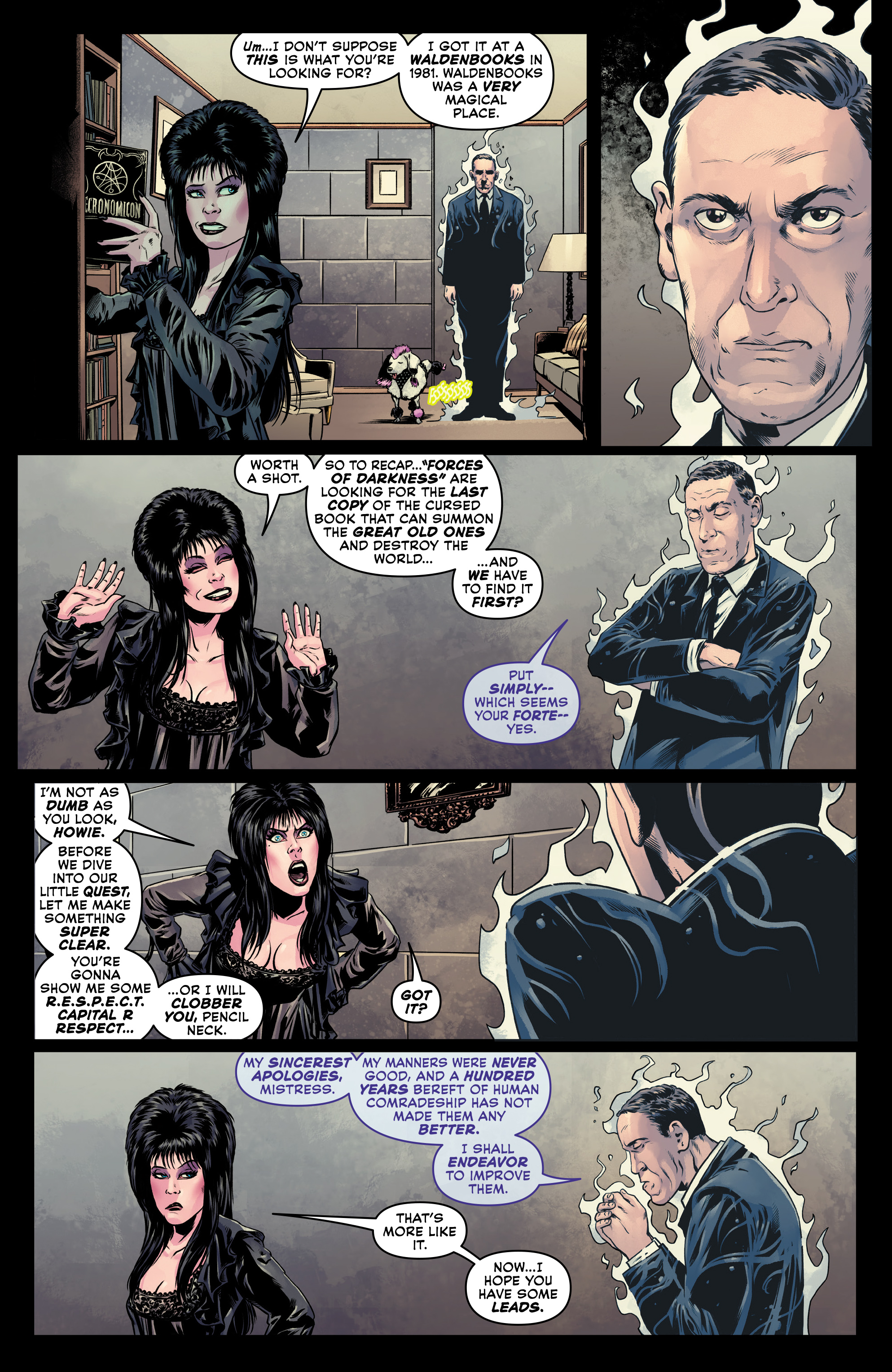 Read online Elvira Meets H.P. Lovecraft comic -  Issue #1 - 15