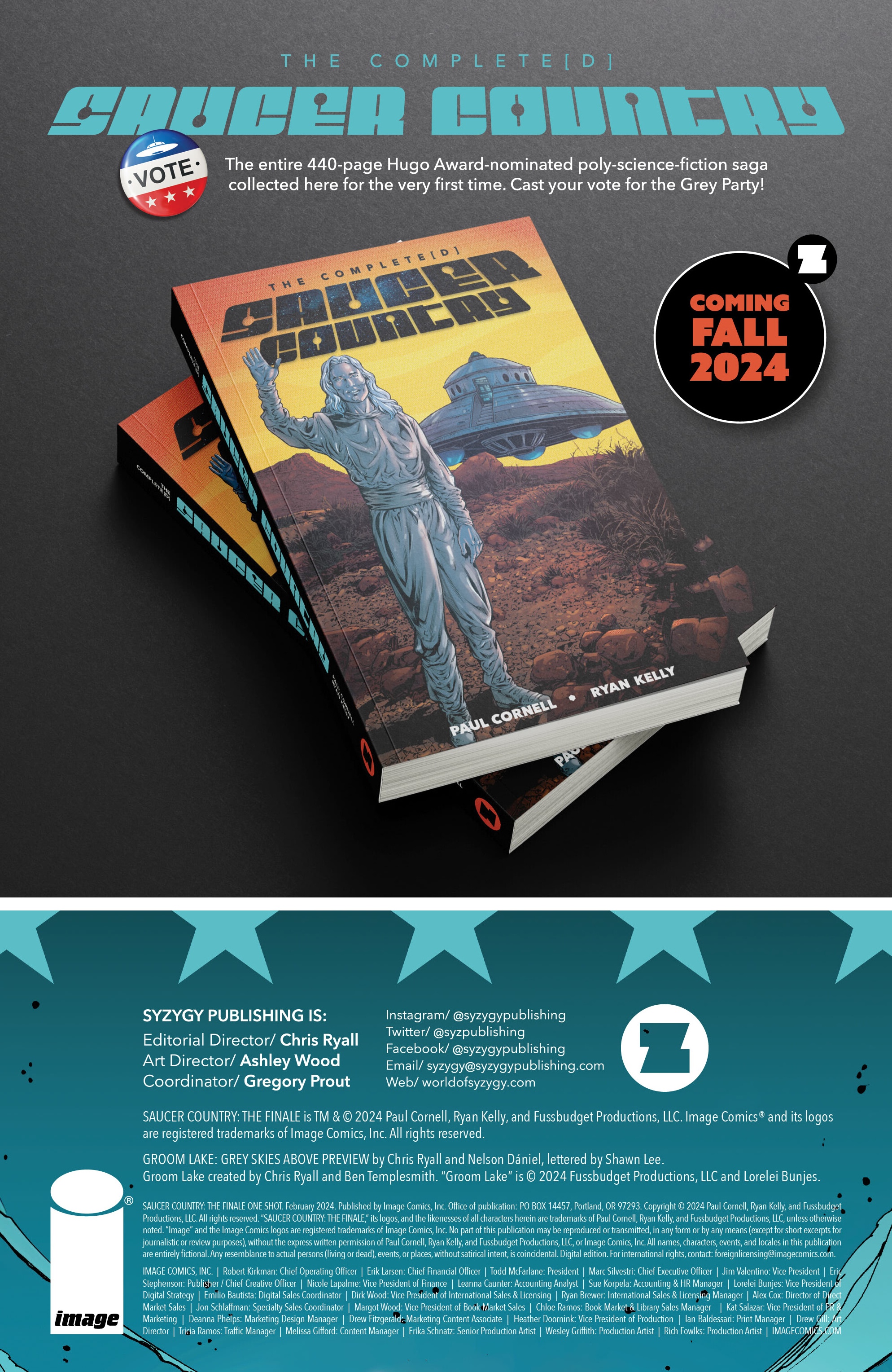 Read online Saucer Country: The Finale comic -  Issue # Full - 22