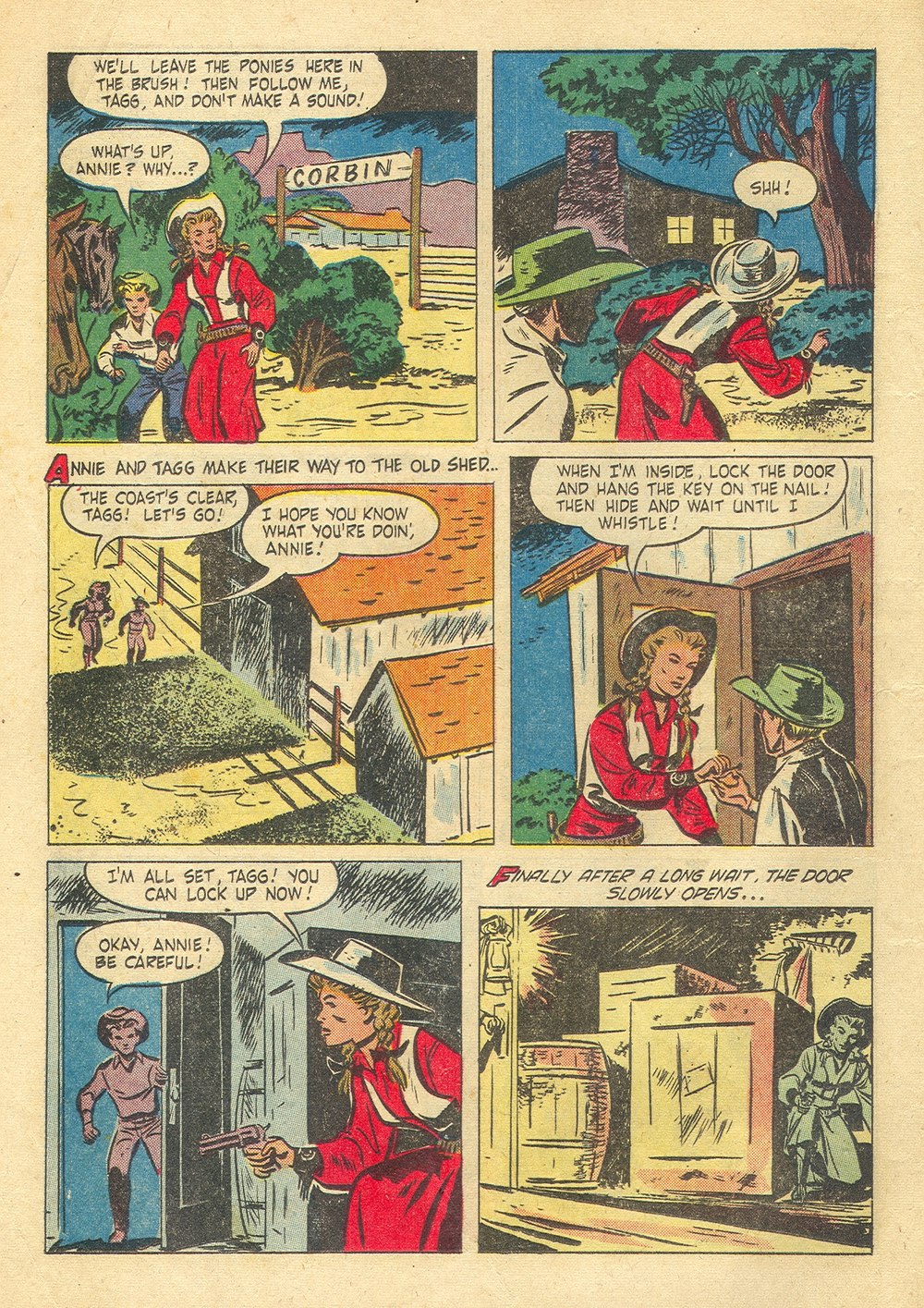 Read online Annie Oakley & Tagg comic -  Issue #5 - 16