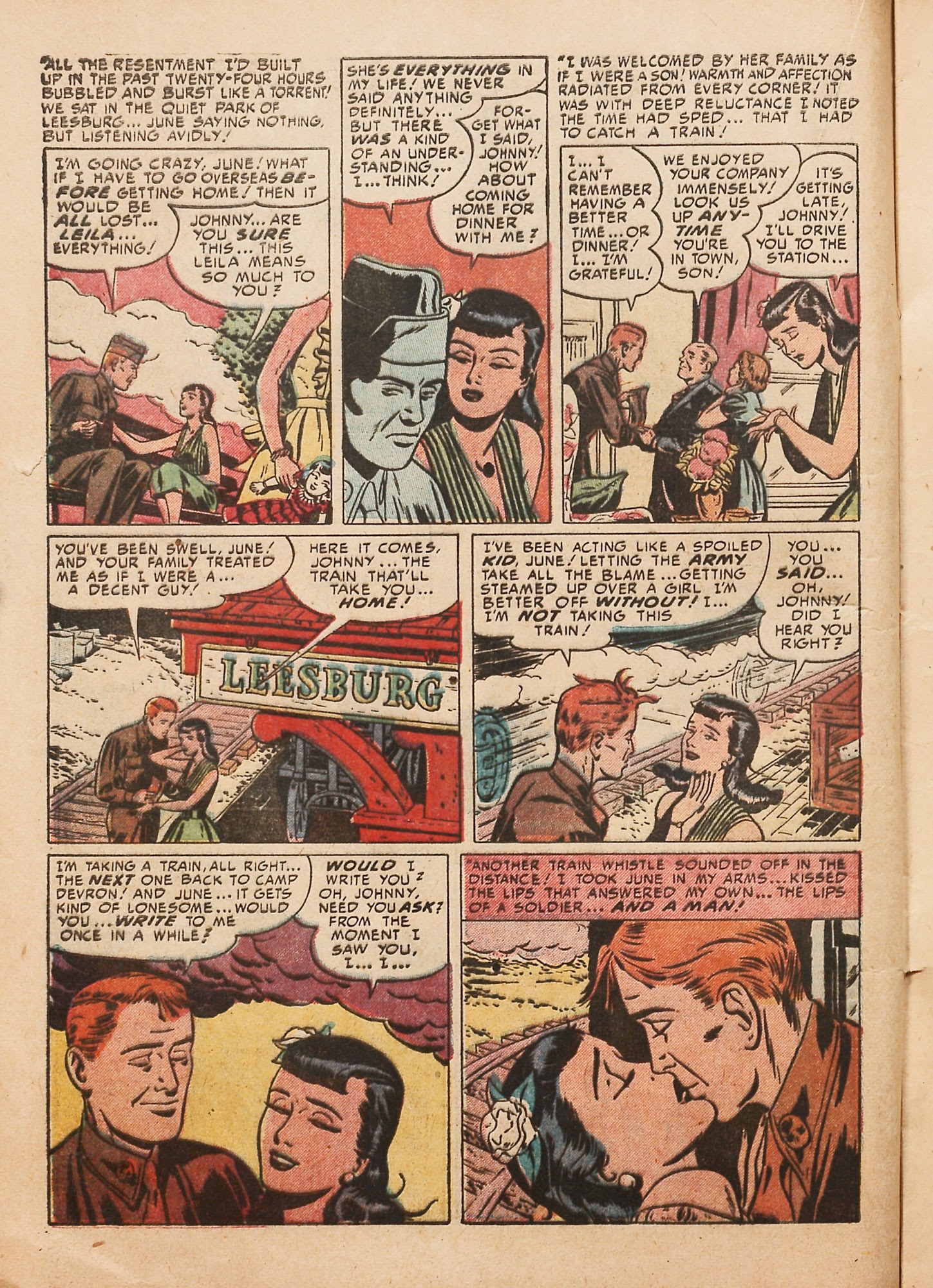 Read online Young Love (1949) comic -  Issue #32 - 22