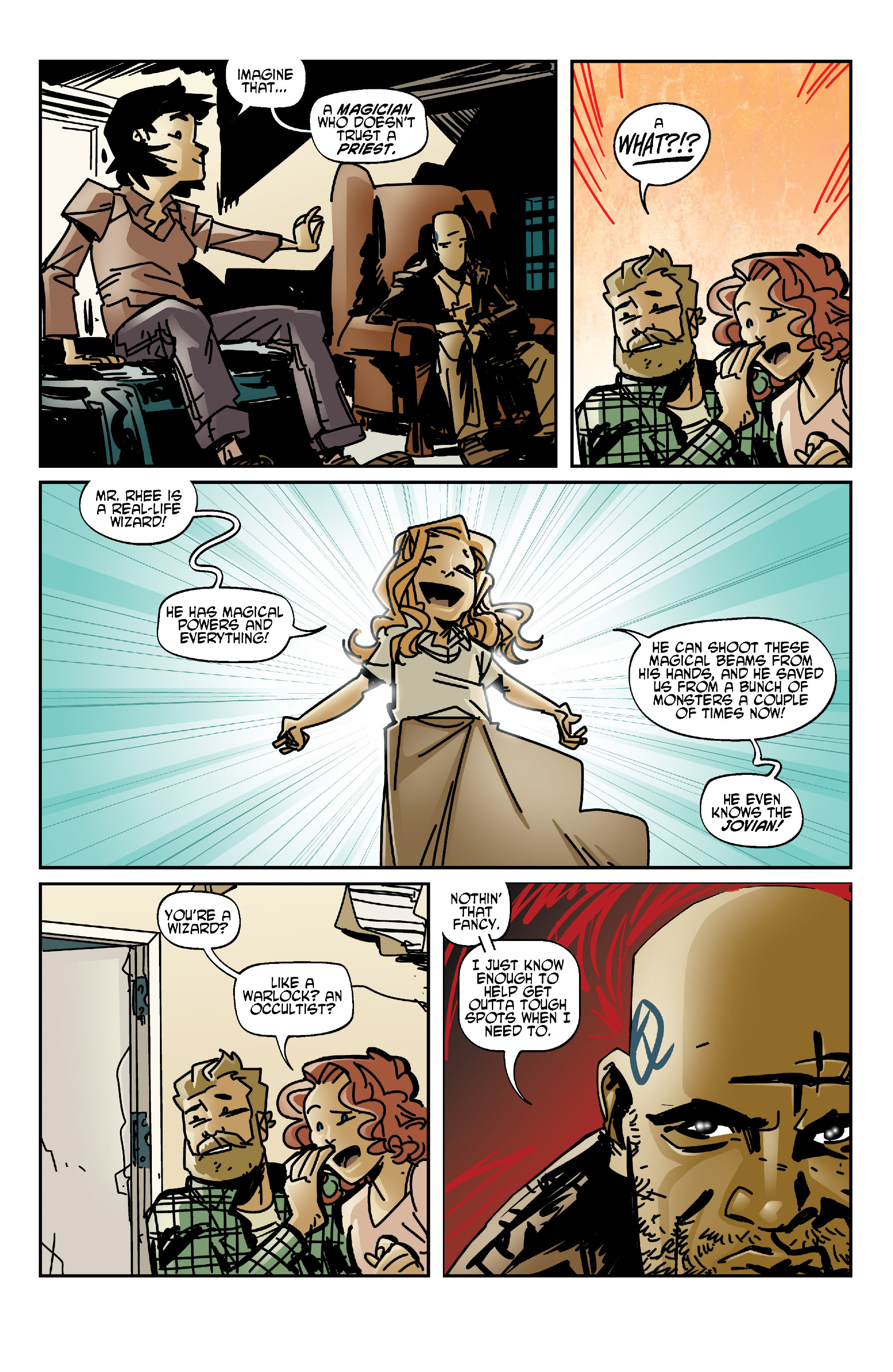 Read online Tales of Mr. Rhee: Karmageddon comic -  Issue #3 - 16