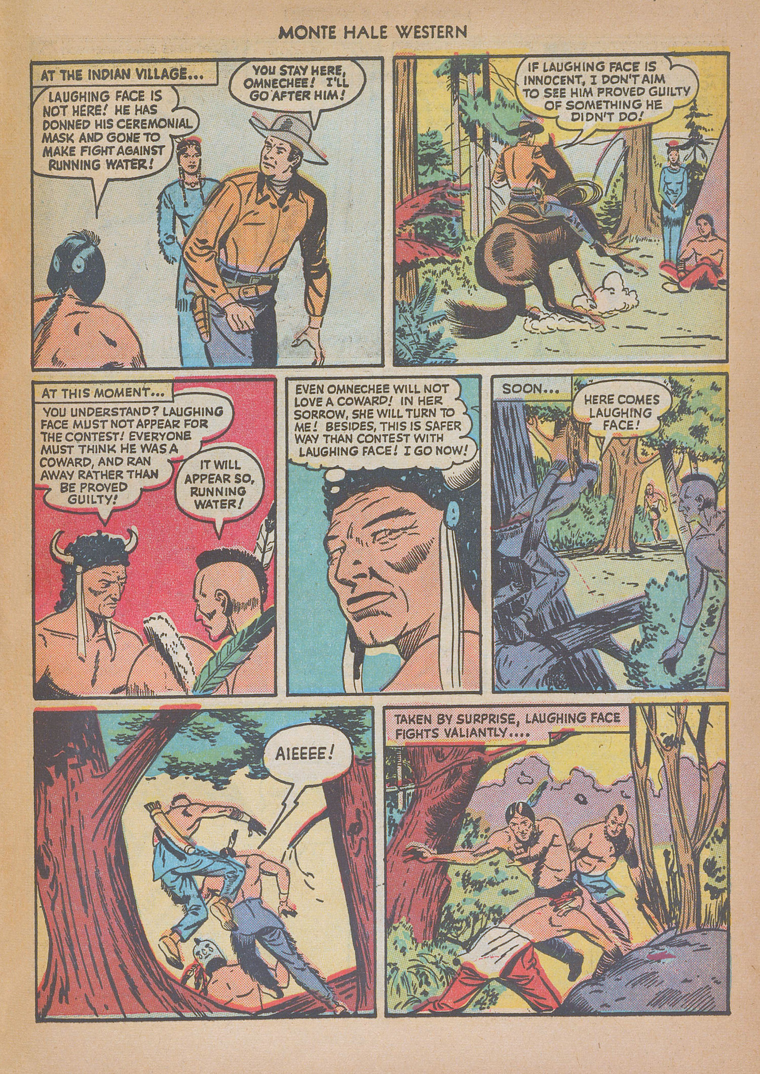 Read online Monte Hale Western comic -  Issue #32 - 43