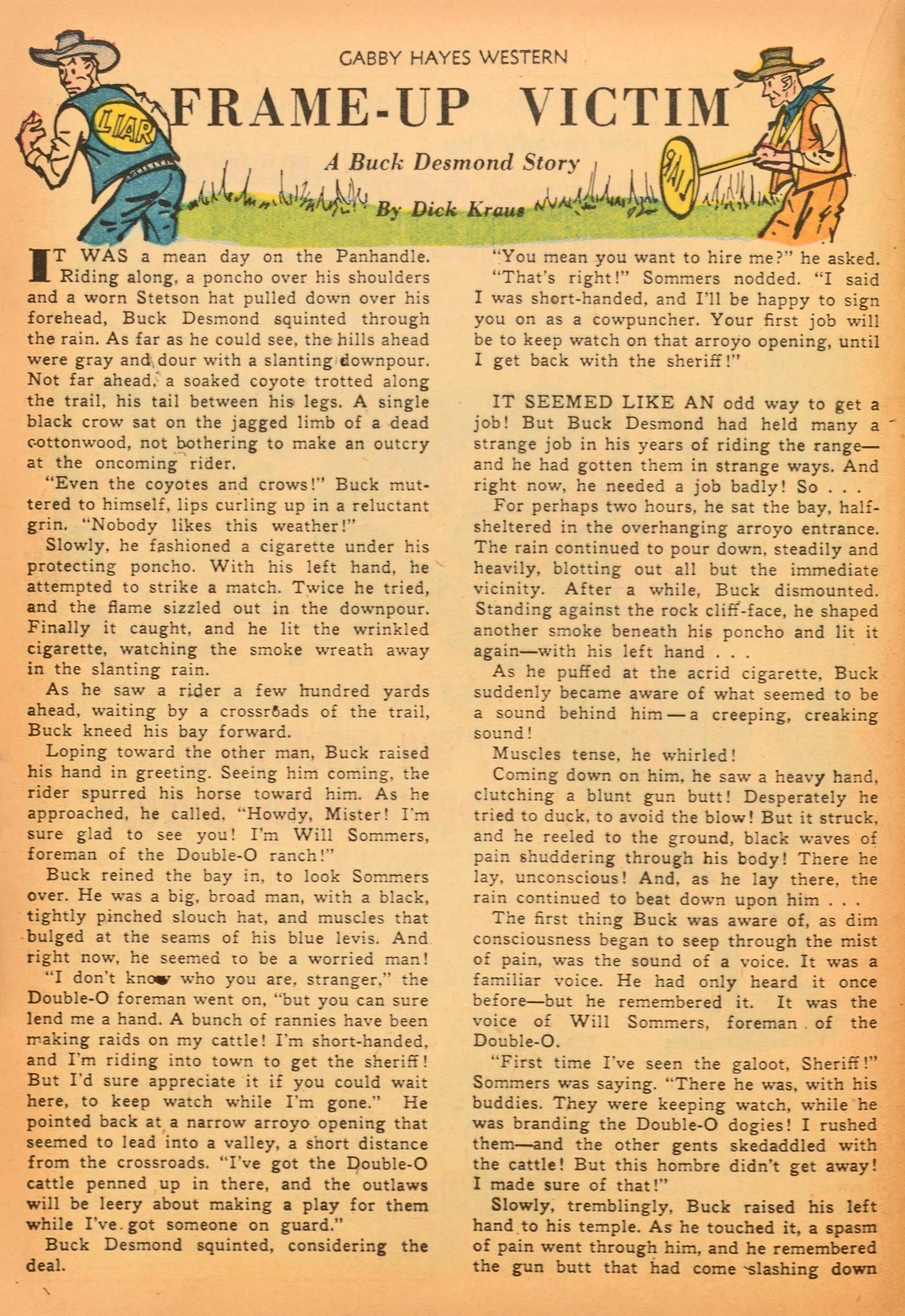 Read online Gabby Hayes Western comic -  Issue #25 - 16