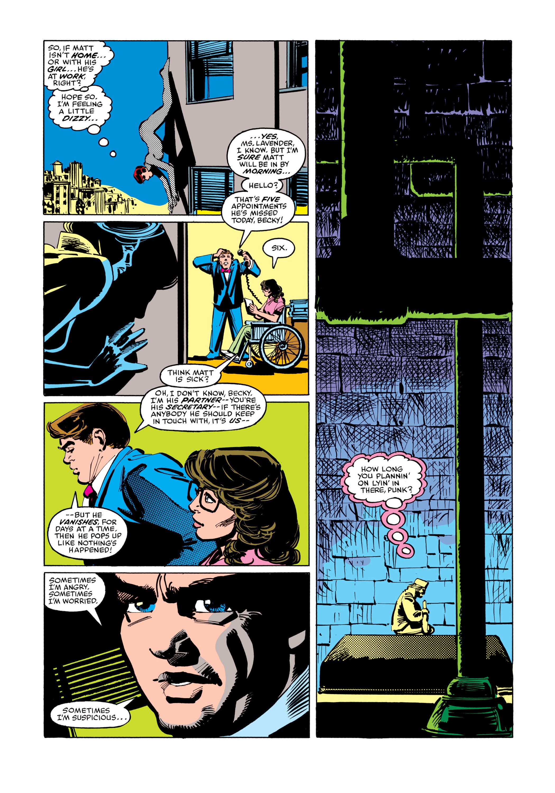 Read online Marvel Masterworks: Daredevil comic -  Issue # TPB 17 (Part 2) - 56