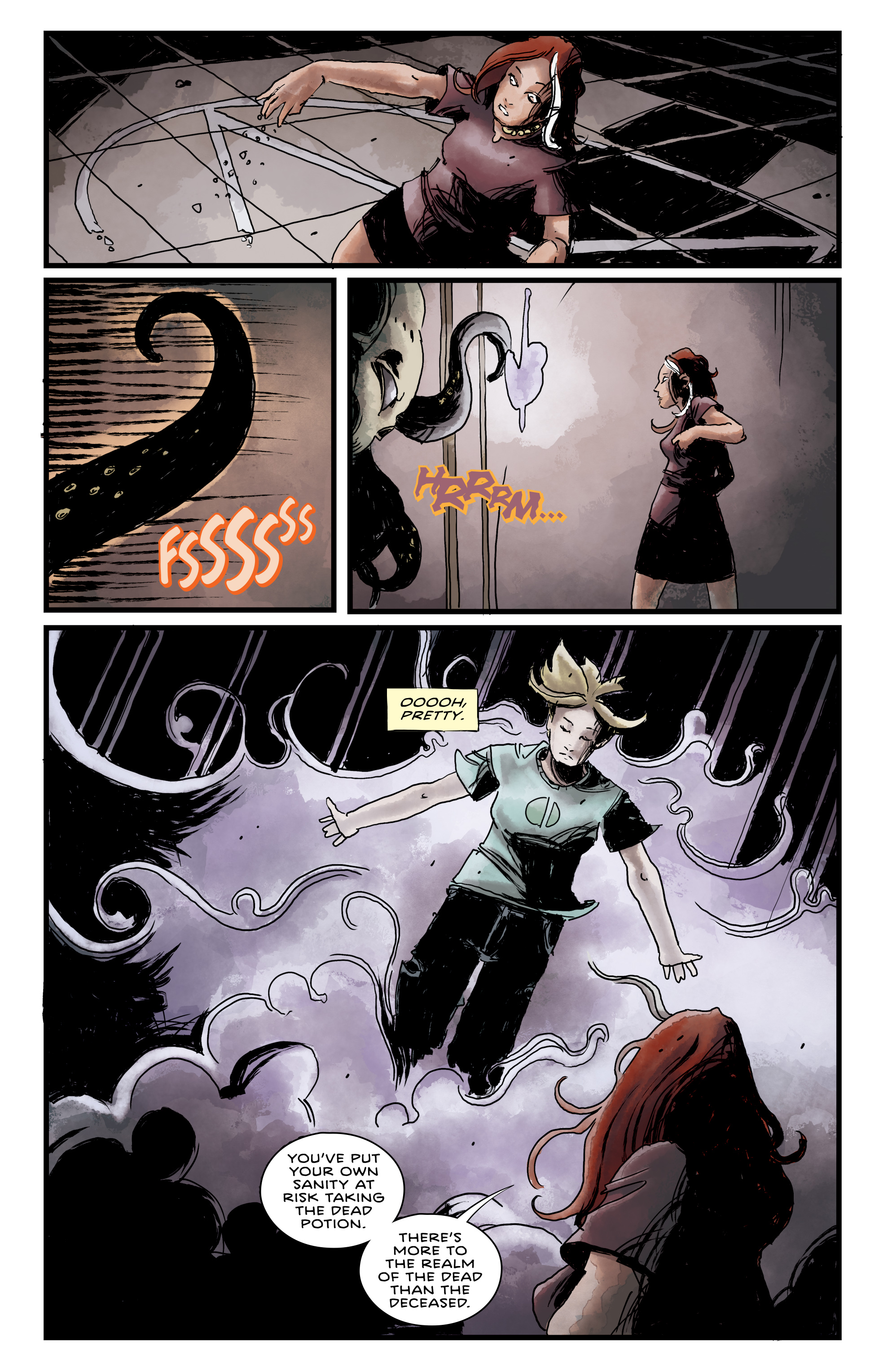 Read online The Case of the Bleeding Wall comic -  Issue #4 - 16
