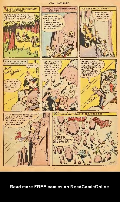 Read online Ken Maynard Western comic -  Issue #1 - 31