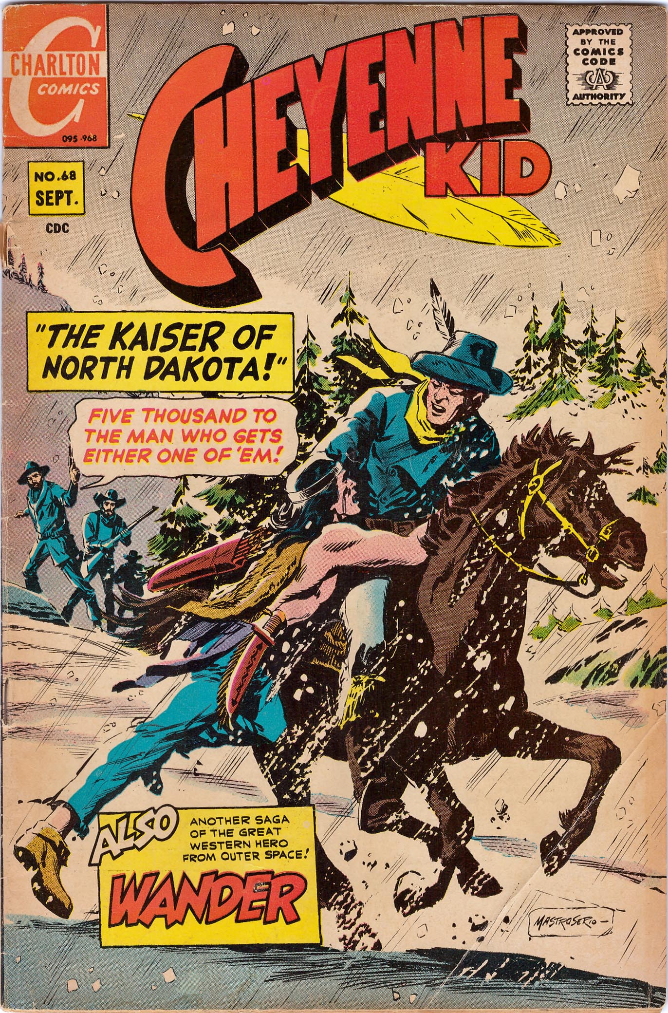 Read online Cheyenne Kid comic -  Issue #68 - 1
