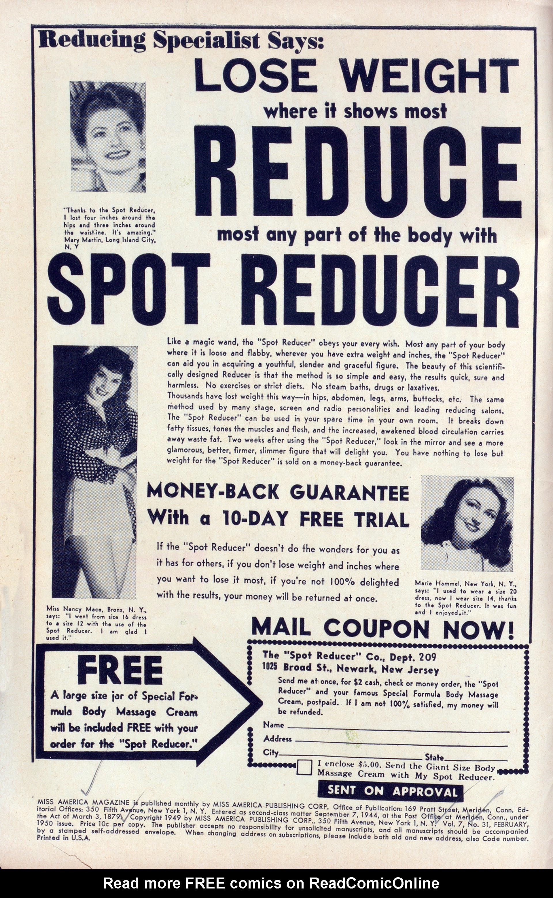 Read online Miss America comic -  Issue #31 - 2