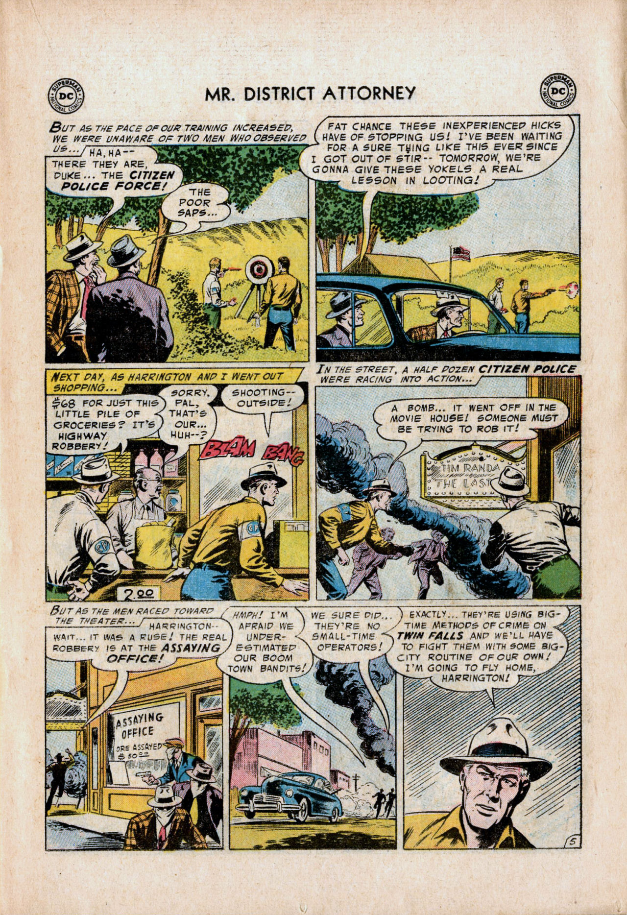 Read online Mr. District Attorney comic -  Issue #51 - 17
