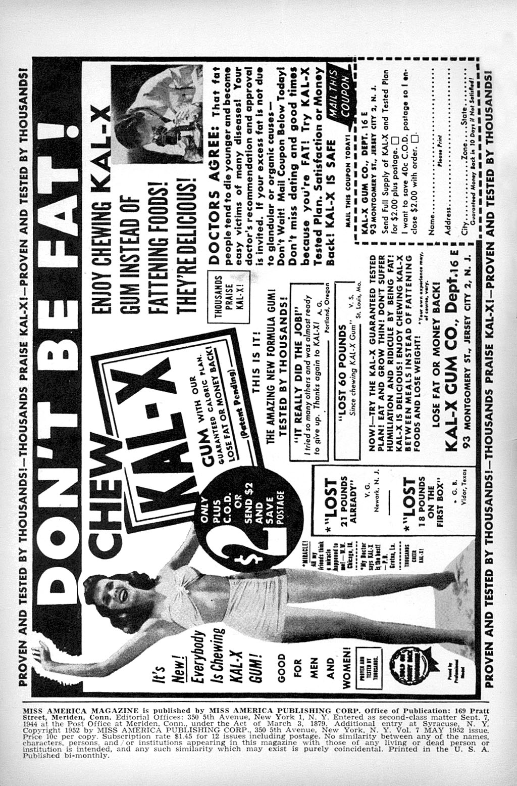 Read online Miss America comic -  Issue #45 - 2