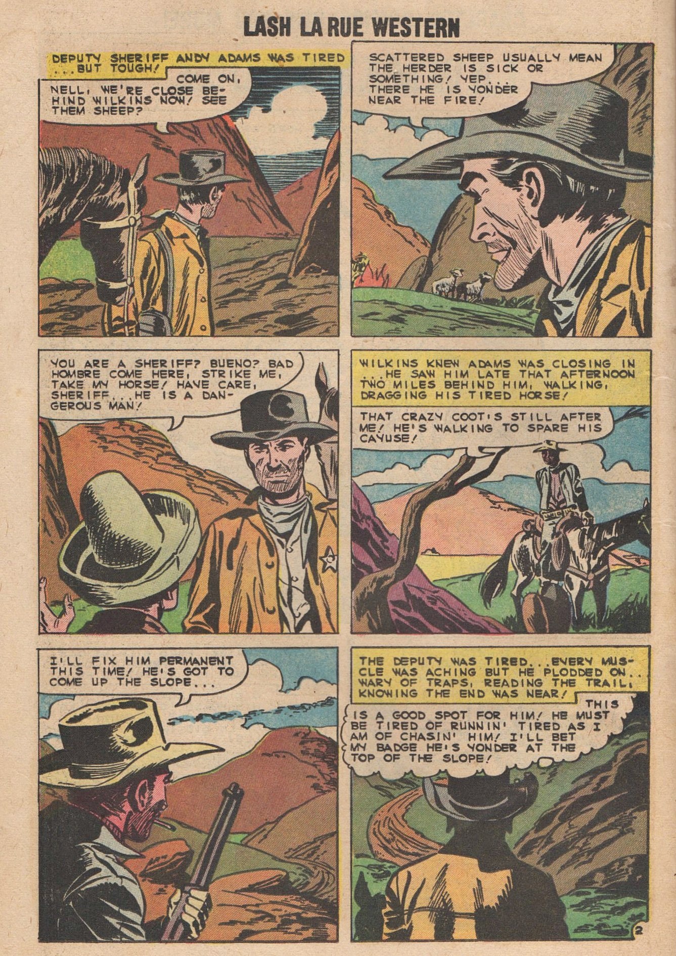Read online Lash Larue Western (1949) comic -  Issue #80 - 26