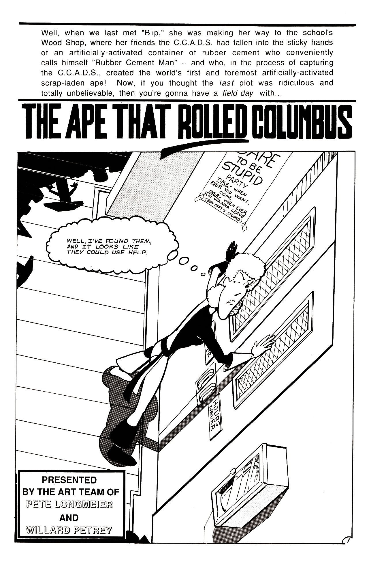 Read online Blip and the C.C.A.D.S. comic -  Issue #2 - 4