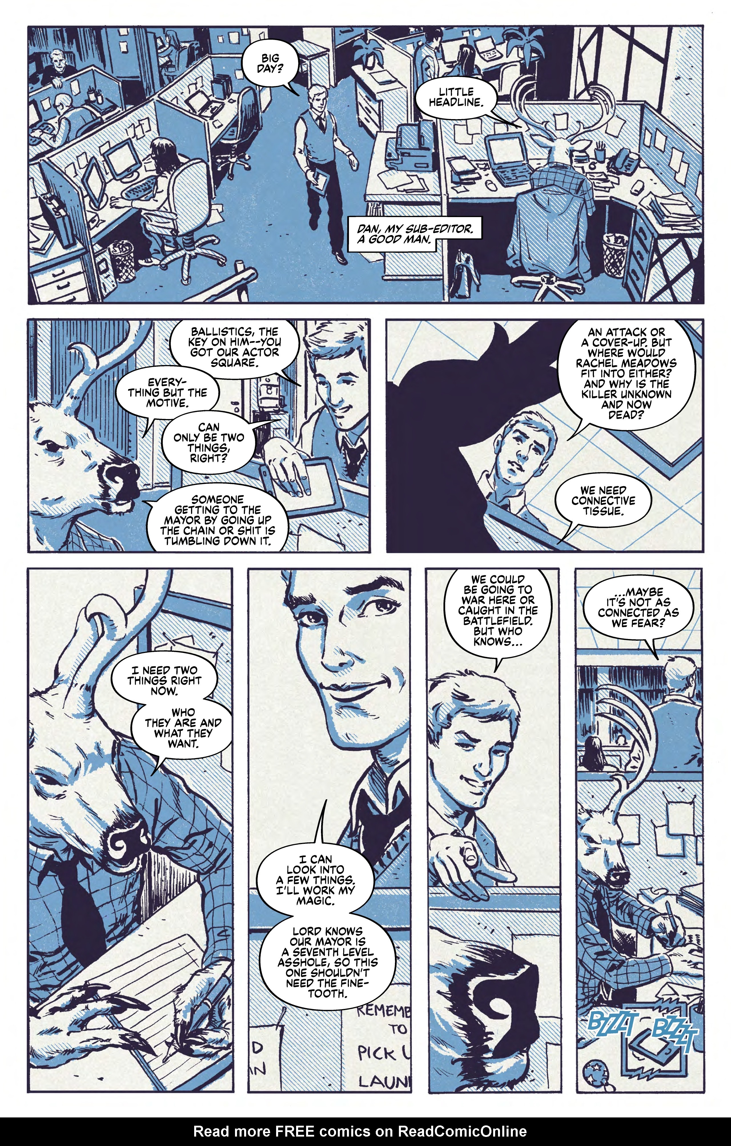 Read online Deer Editor comic -  Issue #1 - 9